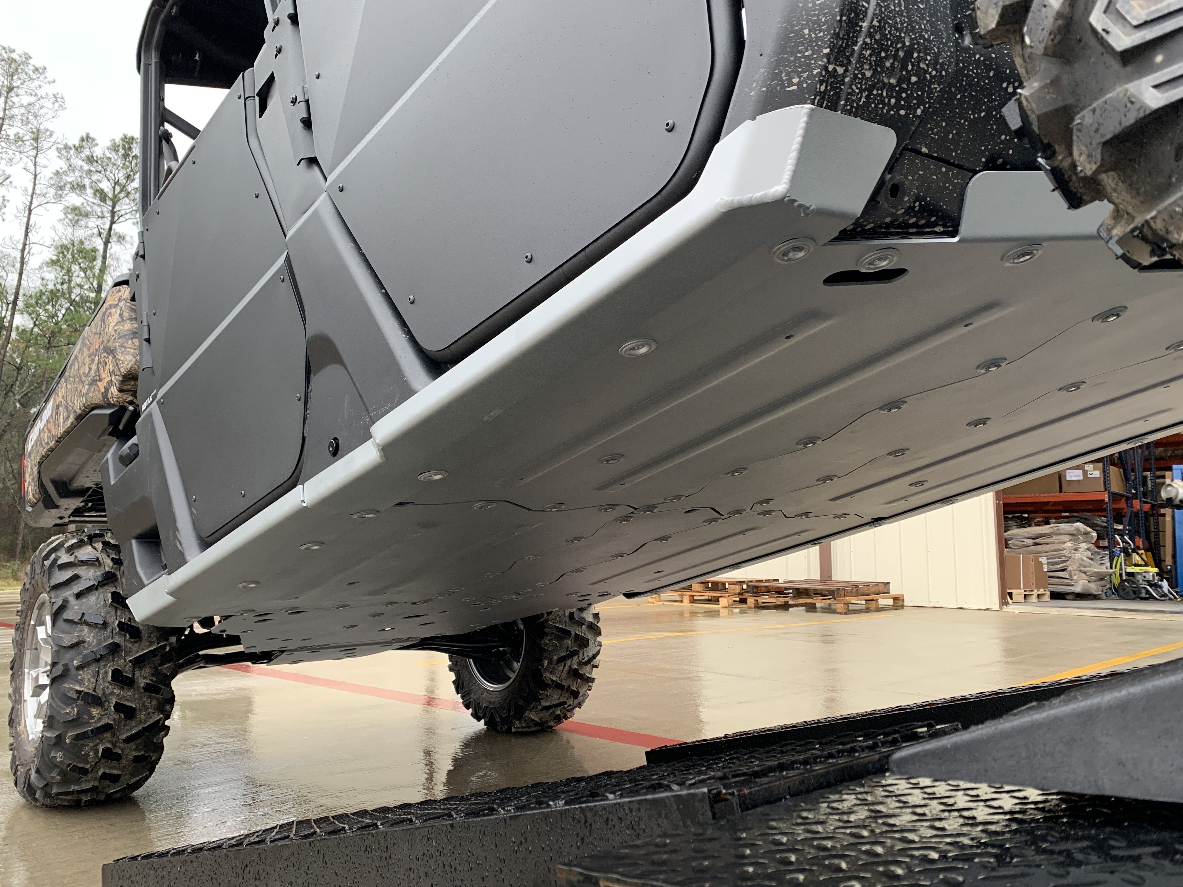 Photo of Can-Am Defender HD5 / HD8 / HD10 Max Alloy Rock Sliders by Rival Powersports USA - Premium for UTVs / Side by Sides