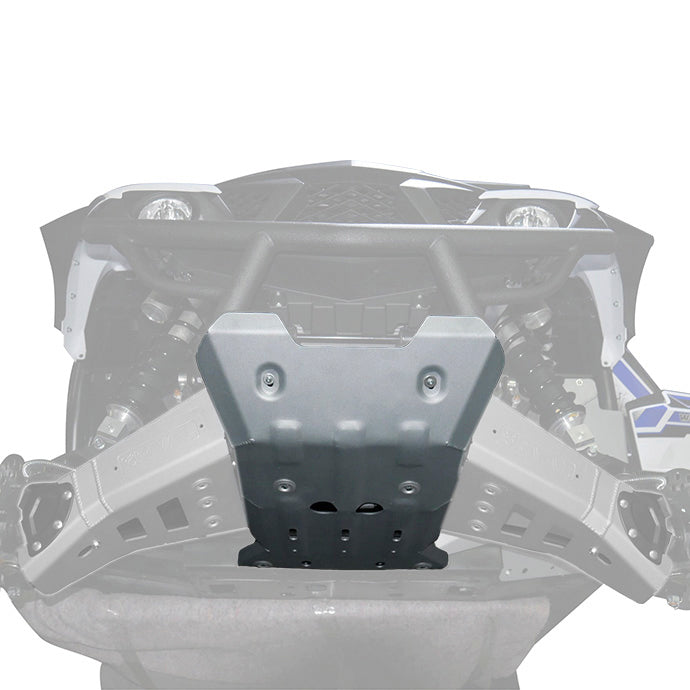 Photo of Yamaha Wolverine X2/R-Spec/ R-Spec SE / X4 / SE Alloy Front Plate and Footwell Protection by Rival Powersports USA - Premium Central Skid Plate Alloy for UTVs / Side by Sides