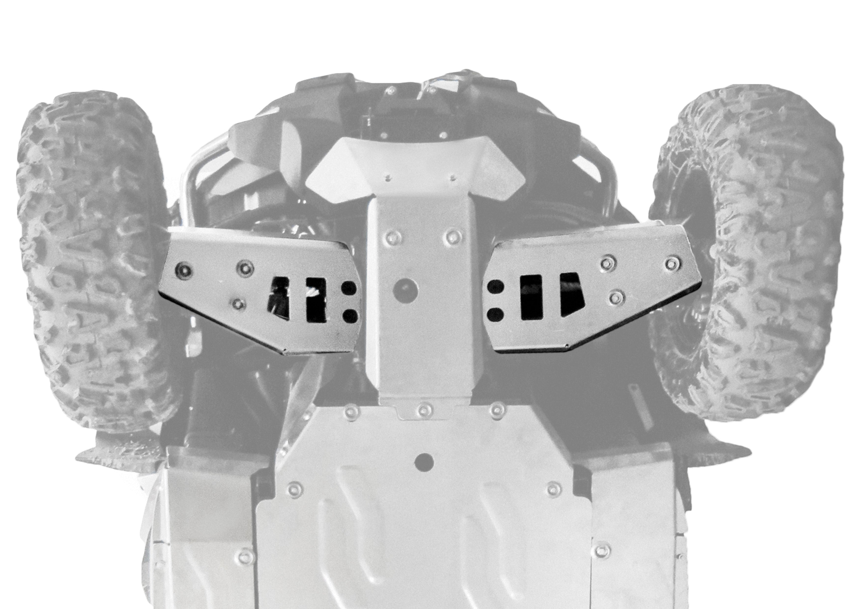 Photo of CF Moto Z Force 800 EX / 1000 Alloy Front A Arm Guards by Rival Powersports USA - Premium Alloy Front A Arm Guards for UTVs / Side by Sides