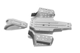 Photo of Yamaha Grizzly 700 Alloy Central Skid Plate by Rival Powersports USA - Premium Central Skid Plate Alloy for UTVs / Side by Sides