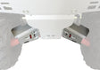 Photo of Honda TRX420 / 500 FA / FE / FM IRS Alloy Rear A Arm Guards by Rival Powersports USA - Premium Alloy Rear A Arm Guards for UTVs / Side by Sides
