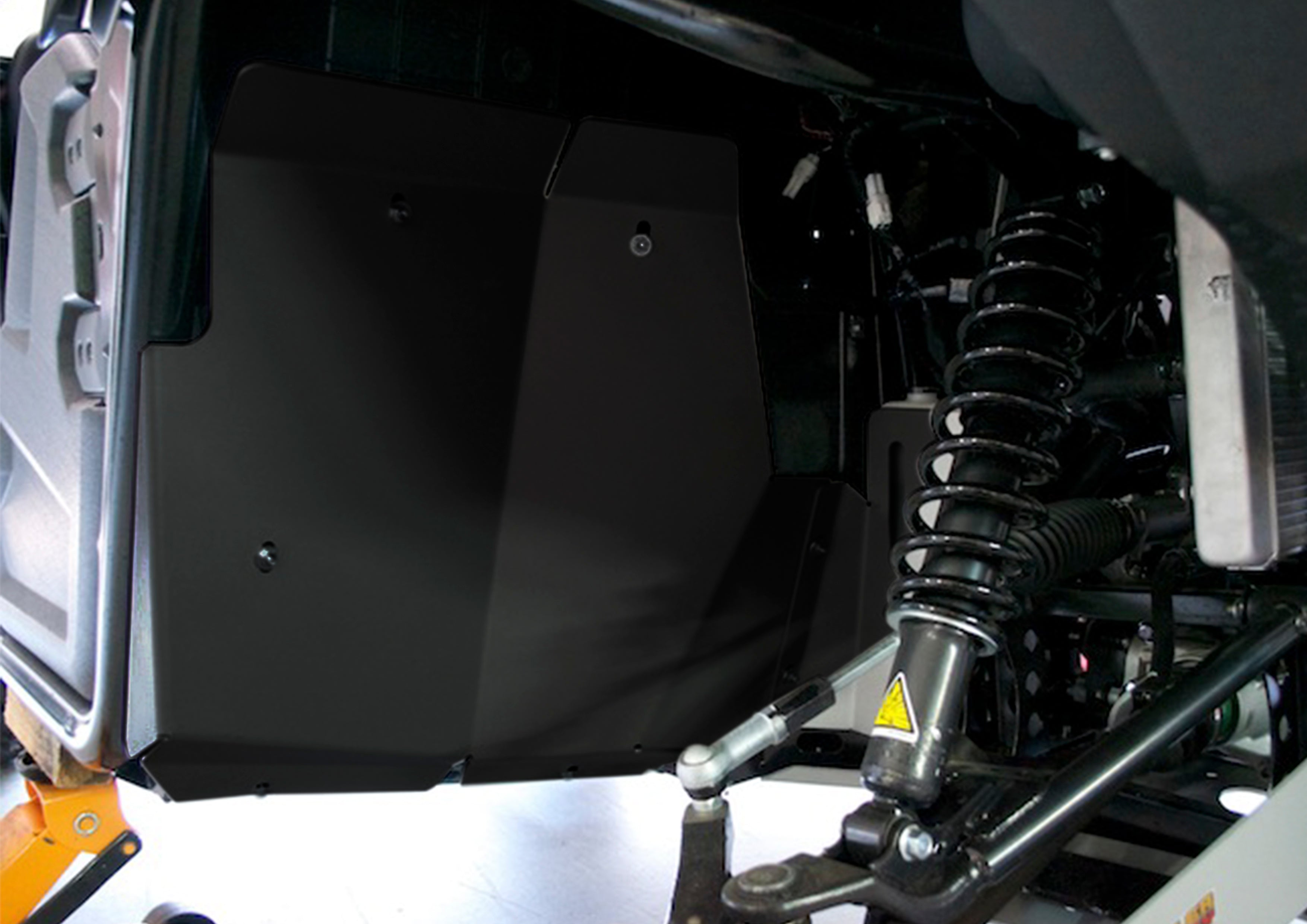 Photo of Yamaha Viking/VI Alloy Skid Plate Protection by Rival Powersports USA - Premium Central Skid Plate Alloy for UTVs / Side by Sides