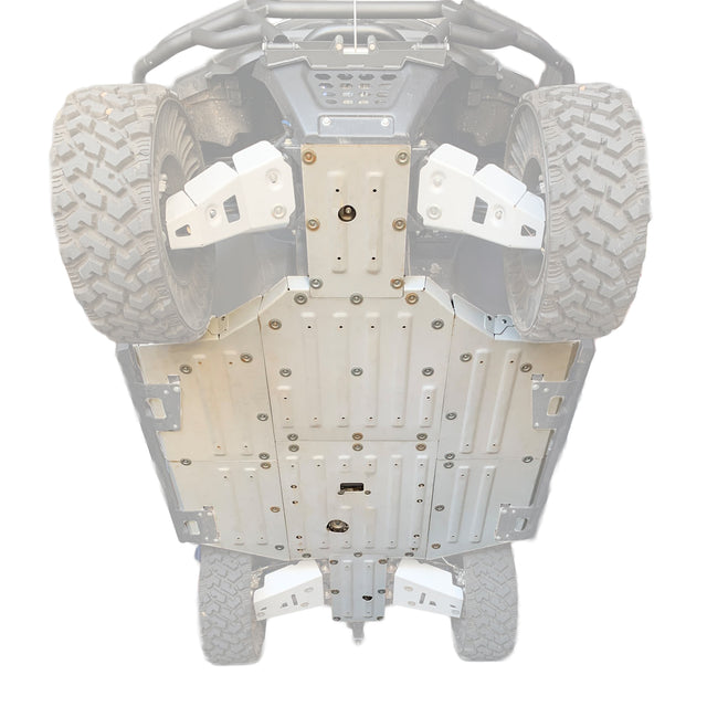 Photo of CF Moto U Force 600 Alloy Central Skid Plate by Rival Powersports USA - Premium Central Skid Plate Alloy for UTVs / Side by Sides