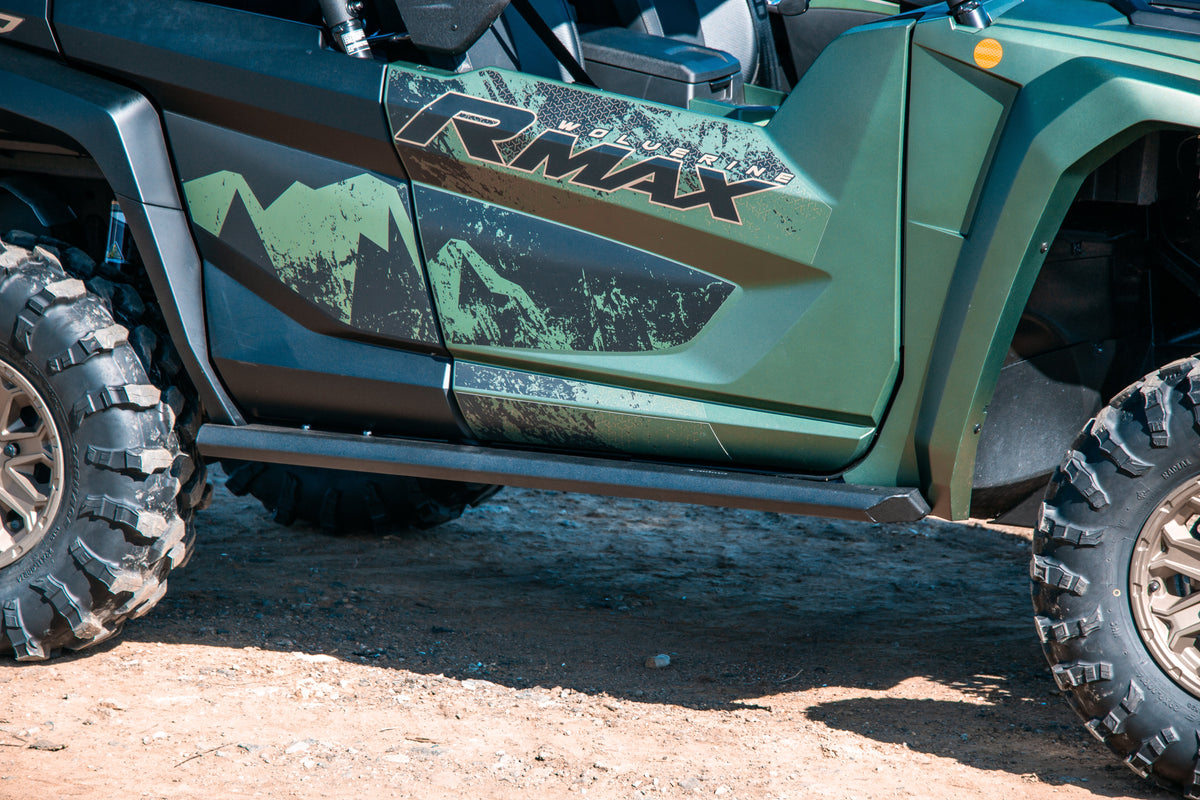 Photo of Yamaha R Max 2 Seater Rock Slider by Rival Powersports USA - Premium Rock Sliders for UTVs / Side by Sides