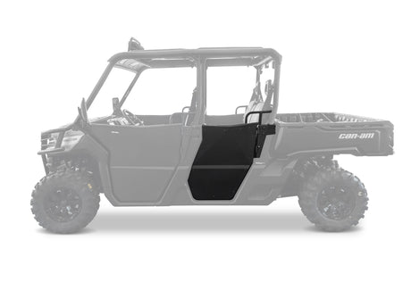 Photo of Can-Am Defender HD5/HD7/HD8/HD9/HD10 Max Rear Half Doors by Rival Powersports USA - Premium Half Doors for UTVs / Side by Sides