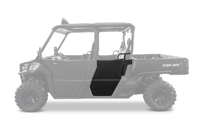 Photo of Can-Am Defender HD5/HD7/HD8/HD9/HD10 Max Rear Half Doors by Rival Powersports USA - Premium Half Doors for UTVs / Side by Sides