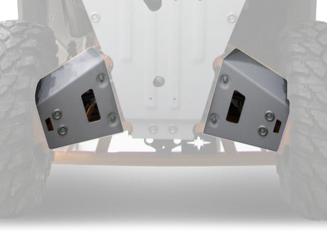 Photo of Polaris Ranger 1000/1000XP/1000 Crew Alloy Rear A Arm Guards by Rival Powersports USA - Premium Alloy Rear A Arm Guards for UTVs / Side by Sides