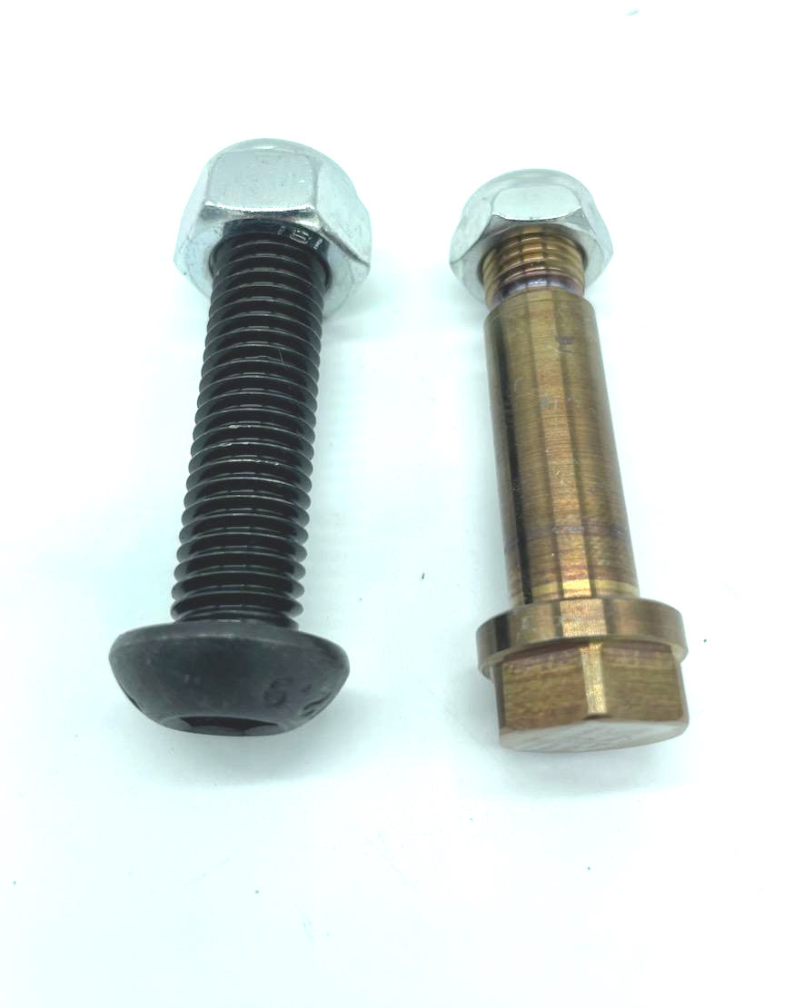 Photo of Low Profile High Strength Steering Tie Rod Clevis Bolt Kit by LM-UTV - Premium Bolts for UTVs / Side by Sides
