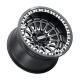 Delta R Beadlock Wheel - Satin Black Contrast Cut (14")