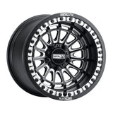 Delta R Beadlock Wheel - Satin Black Contrast Cut (14")