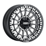 Delta R Beadlock Wheel - Satin Black Contrast Cut (14")