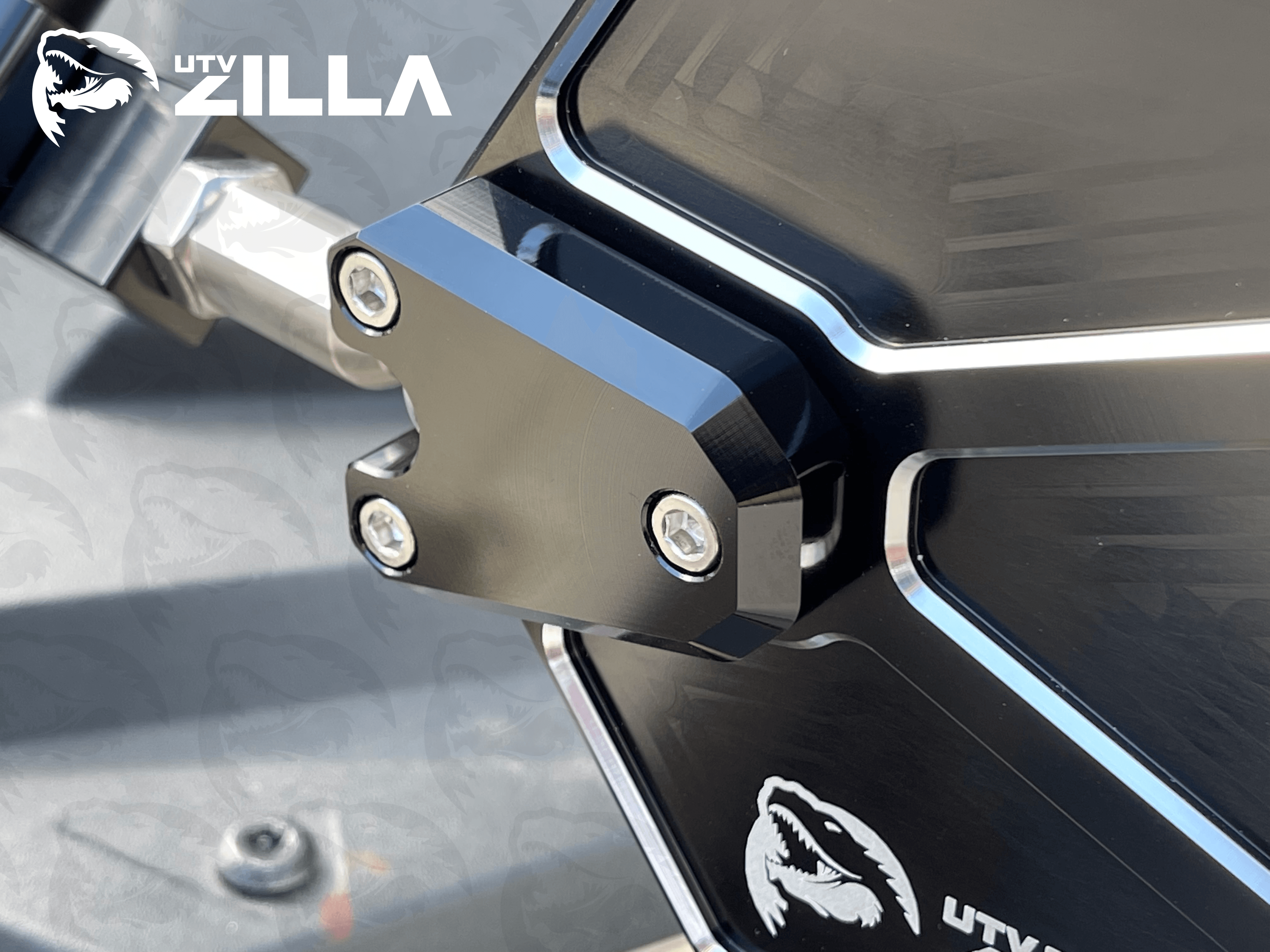 Photo of SABER Billet Mirrors by UTVZILLA - Premium for UTVs / Side by Sides