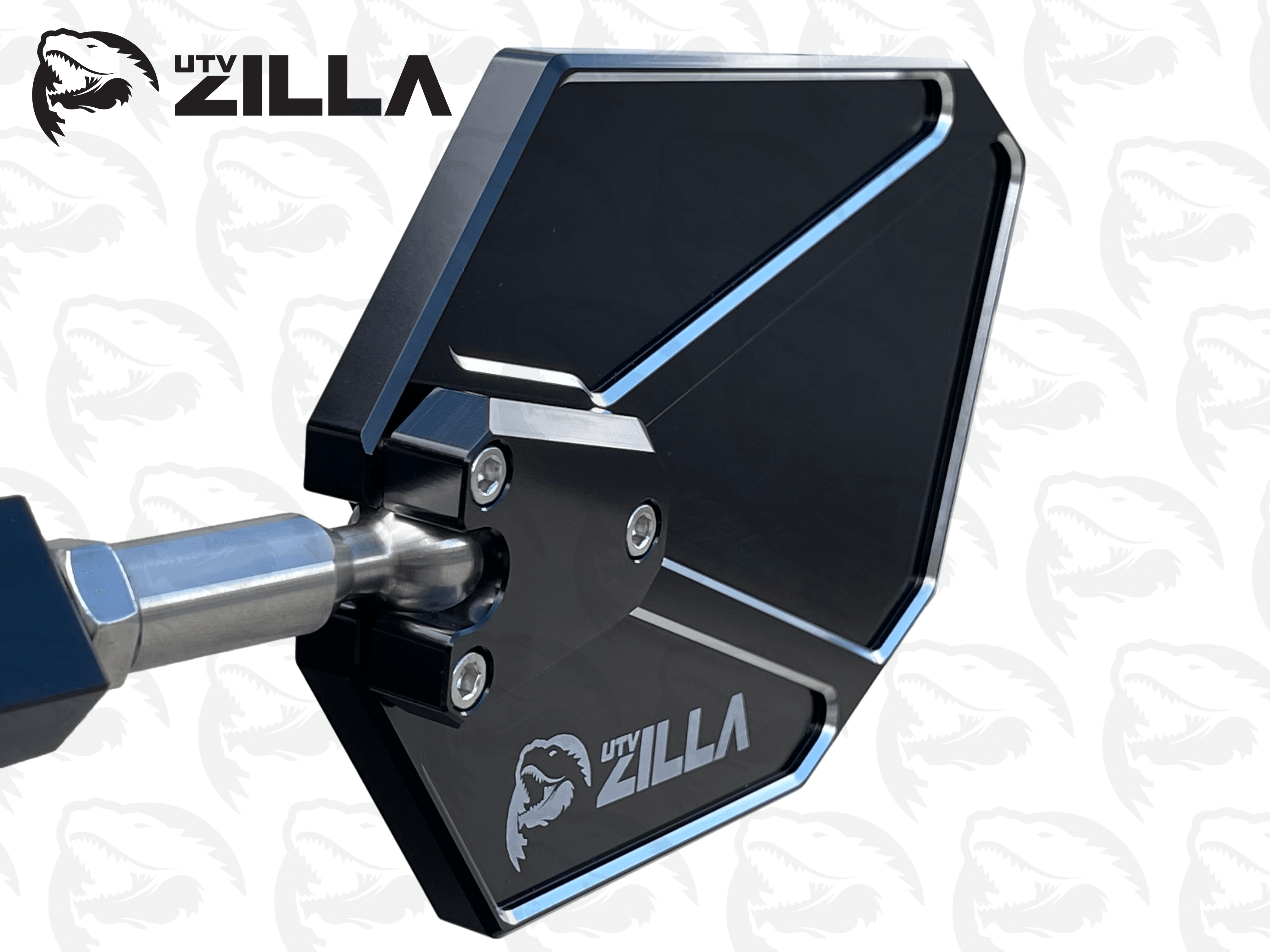 Photo of SABER Billet Mirrors by UTVZILLA - Premium for UTVs / Side by Sides