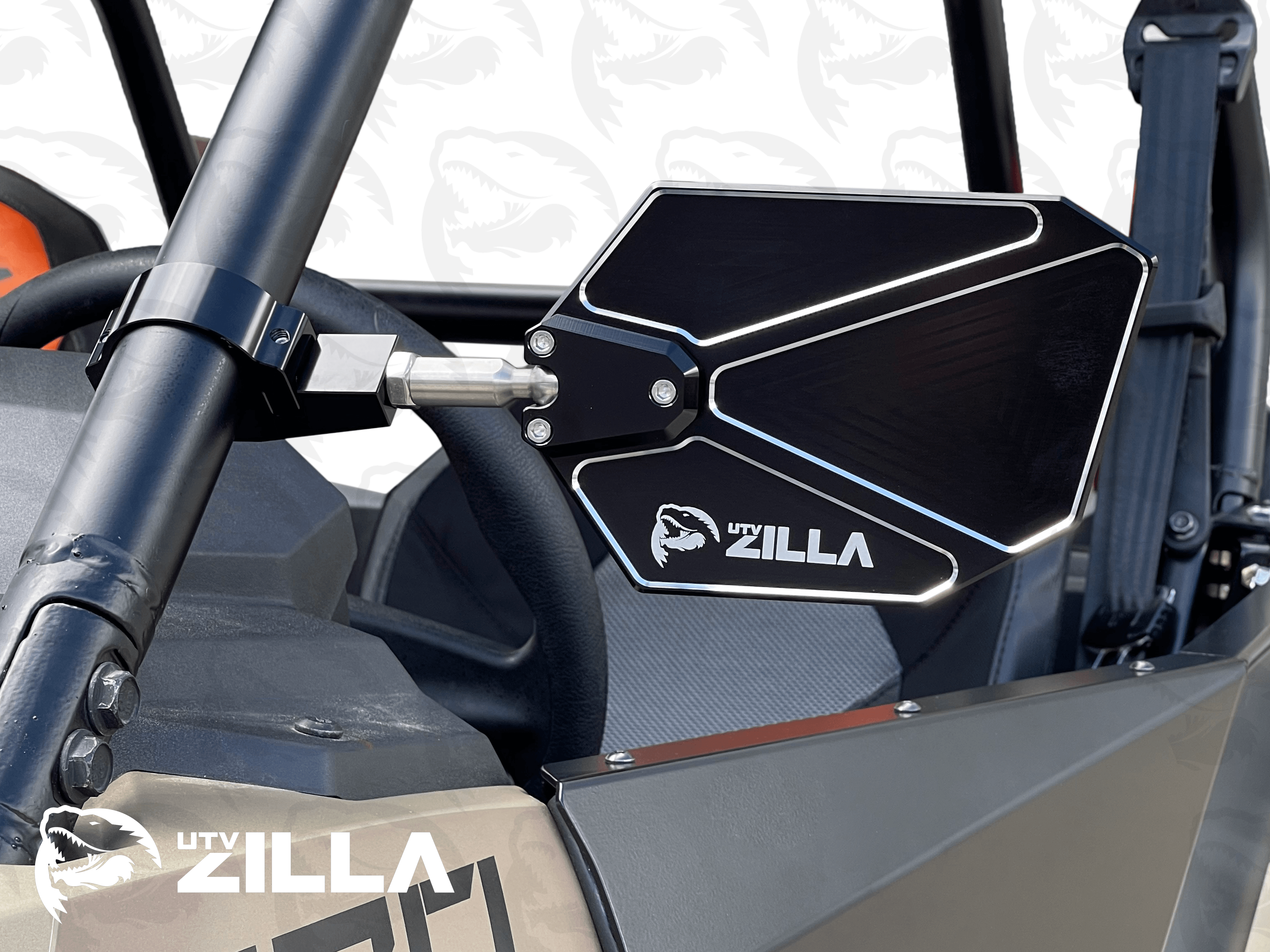Photo of SABER Billet Mirrors by UTVZILLA - Premium for UTVs / Side by Sides