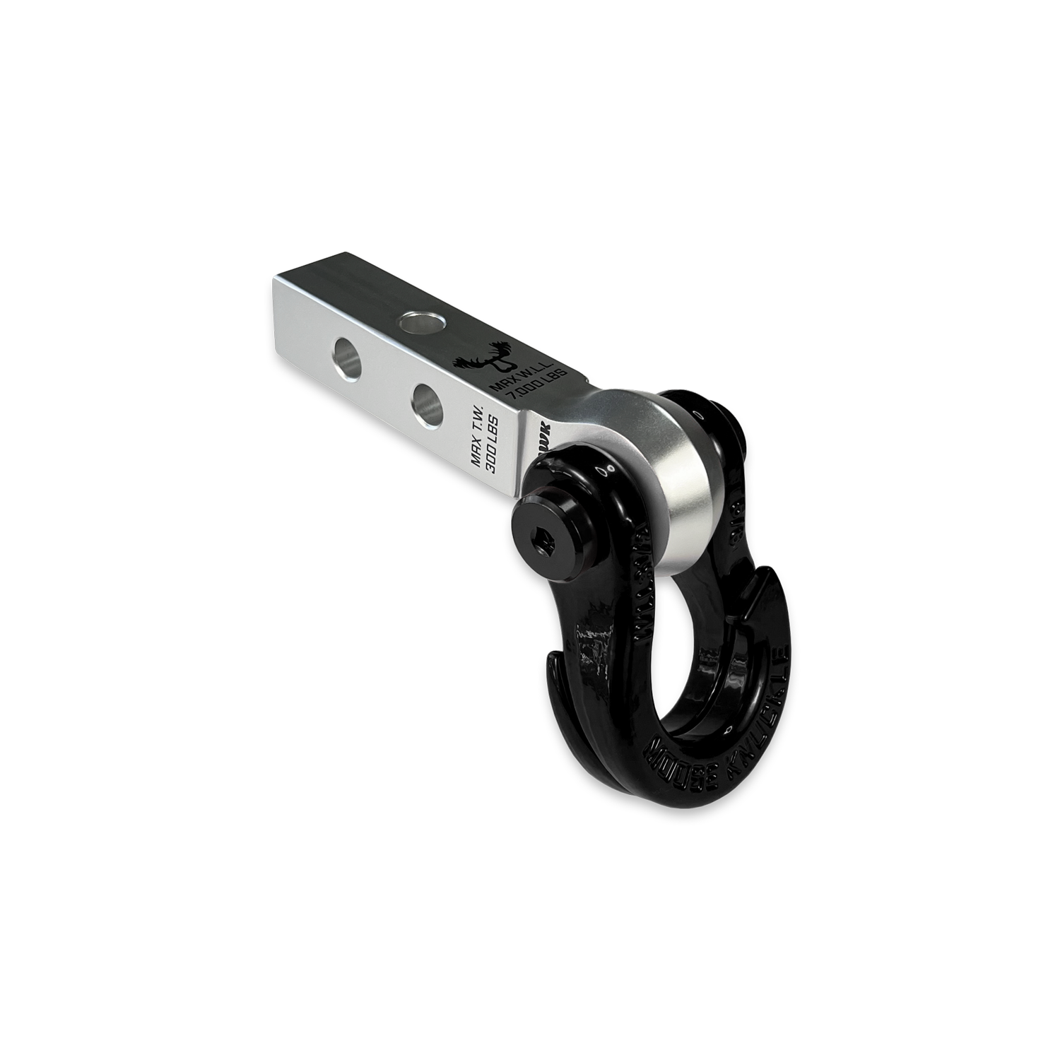 Photo of Jowl 5/8 Split Shackle and Mohawk 1.25 Receiver Combo by Forward Notion, LLC - Premium Recovery Gear for UTVs / Side by Sides