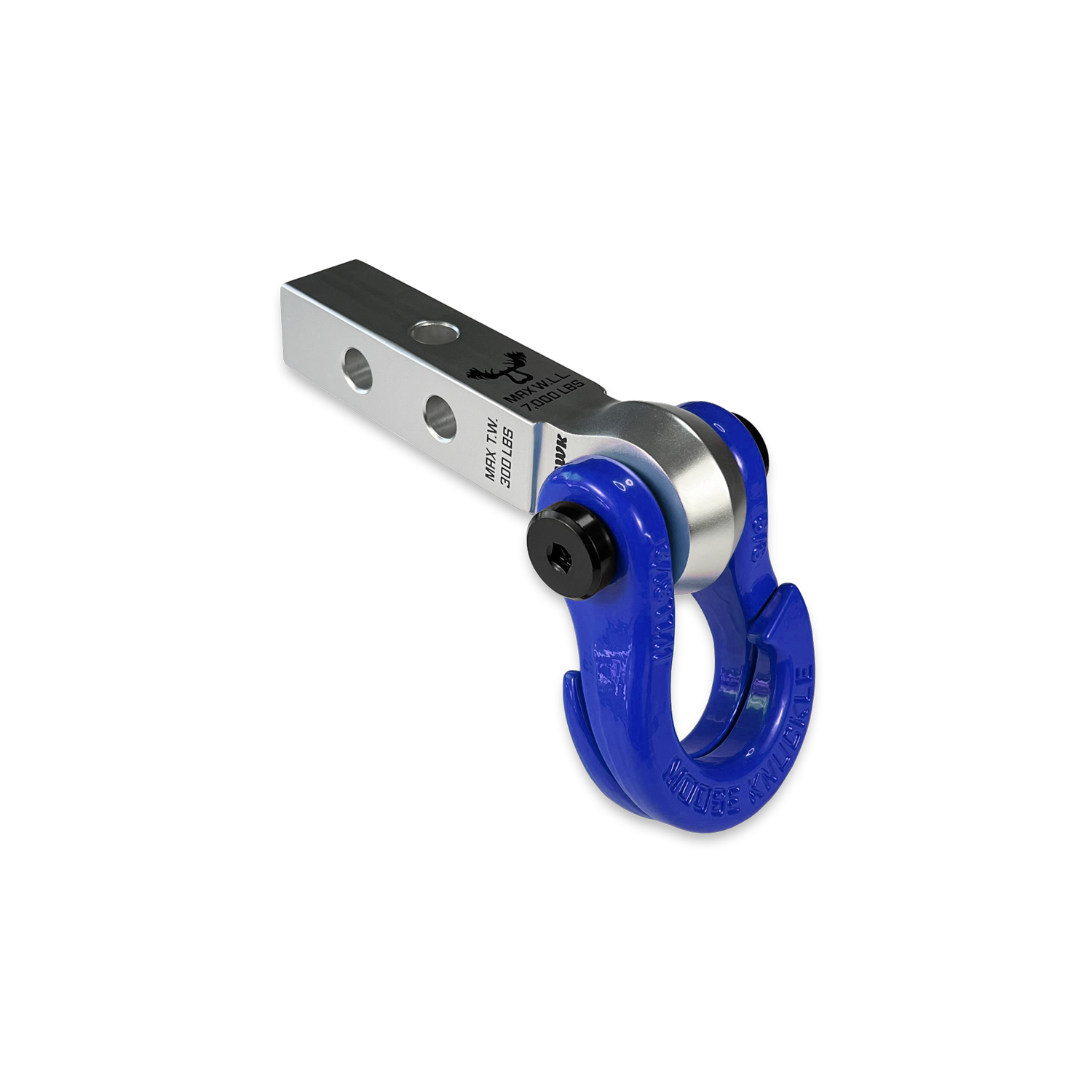 Photo of Jowl 5/8 Split Shackle and Mohawk 1.25 Receiver Combo by Forward Notion, LLC - Premium Recovery Gear for UTVs / Side by Sides