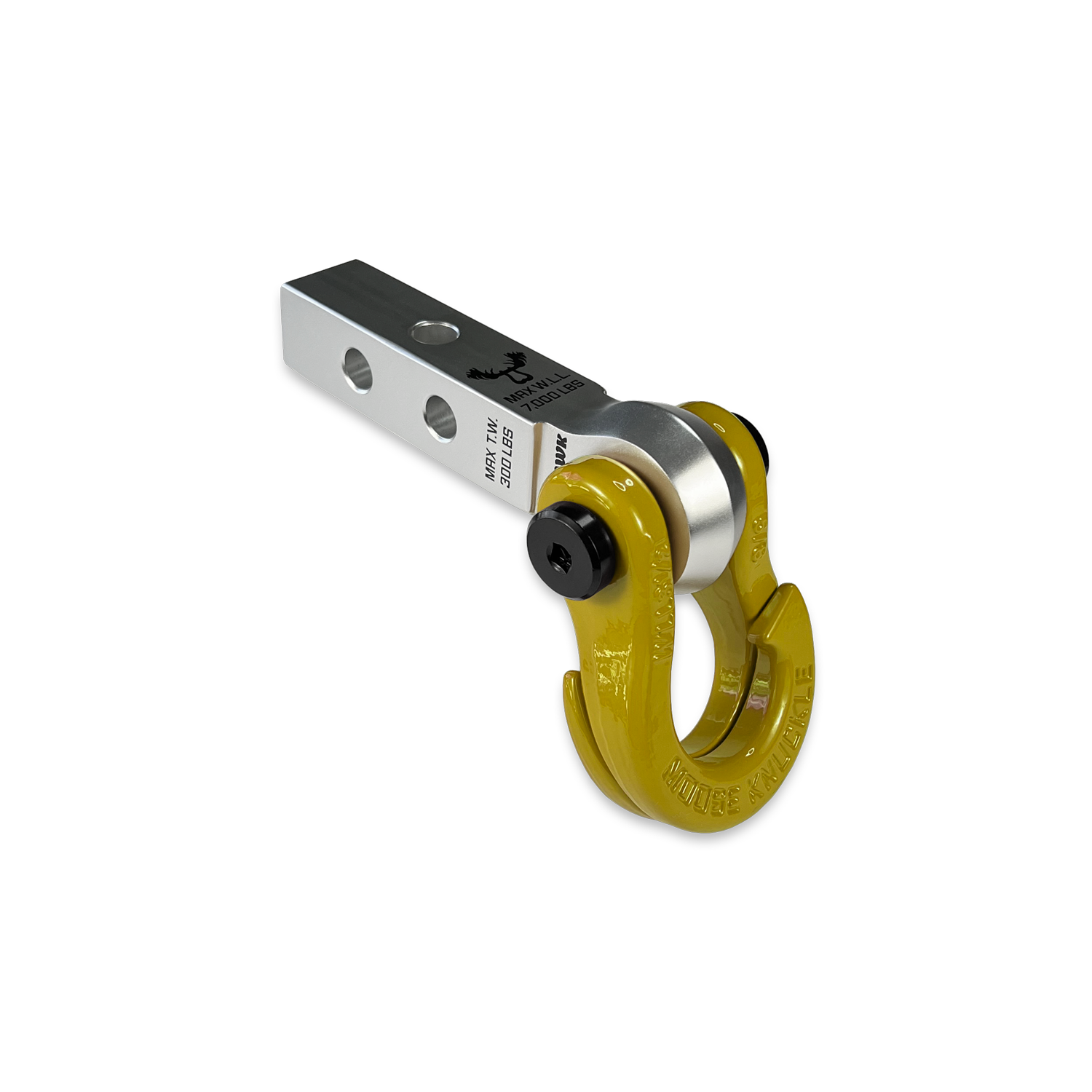 Photo of Jowl 5/8 Split Shackle and Mohawk 1.25 Receiver Combo by Forward Notion, LLC - Premium Recovery Gear for UTVs / Side by Sides