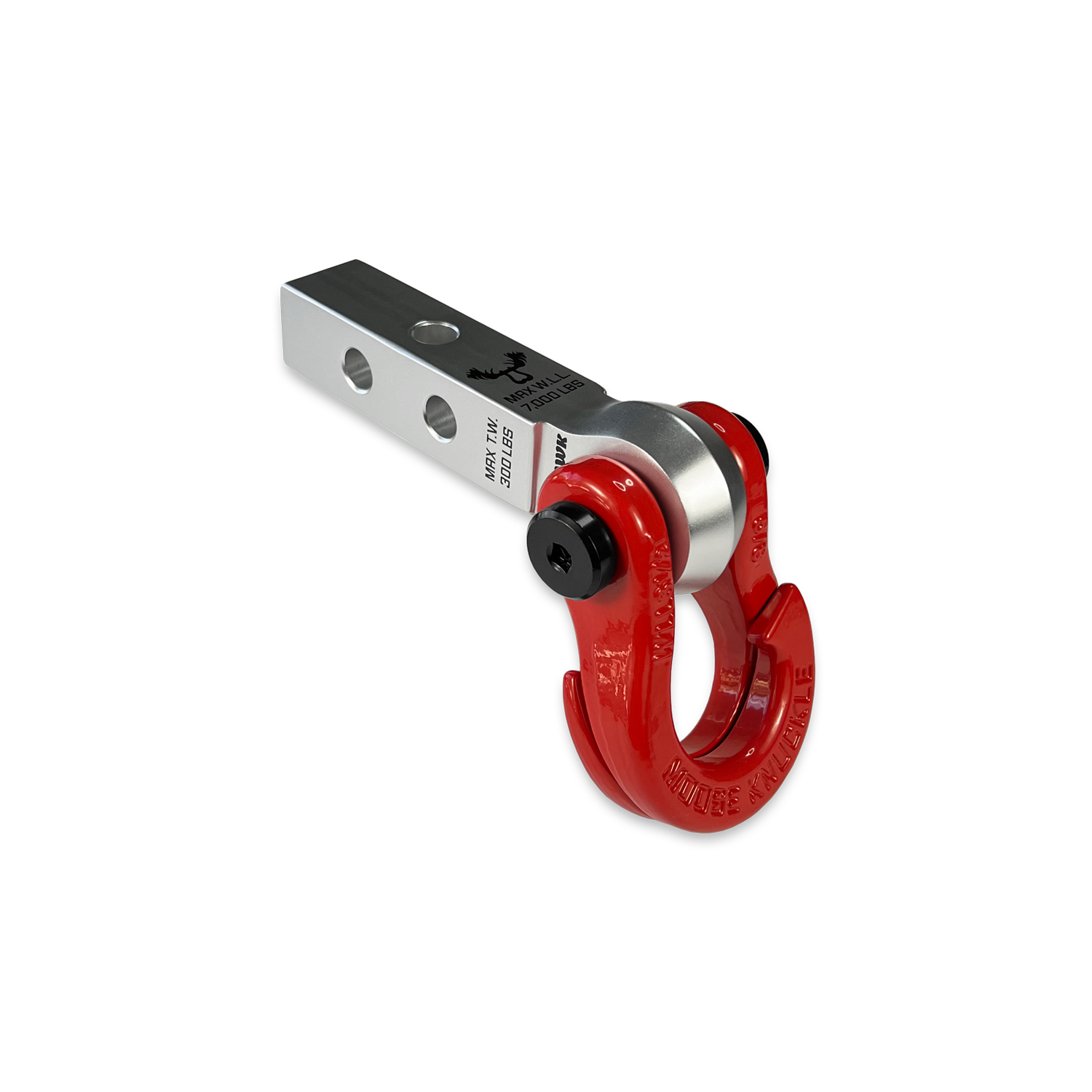 Photo of Jowl 5/8 Split Shackle and Mohawk 1.25 Receiver Combo by Forward Notion, LLC - Premium Recovery Gear for UTVs / Side by Sides