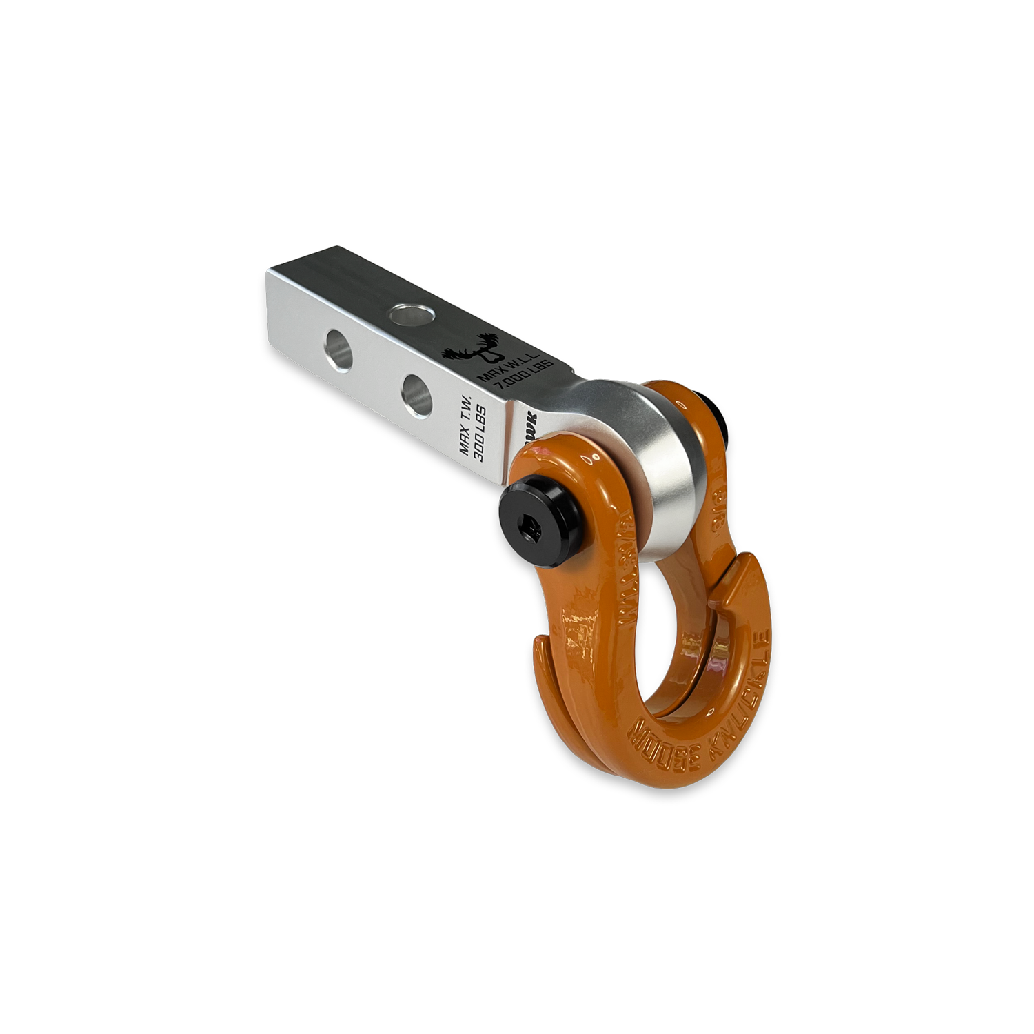 Photo of Jowl 5/8 Split Shackle and Mohawk 1.25 Receiver Combo by Forward Notion, LLC - Premium Recovery Gear for UTVs / Side by Sides