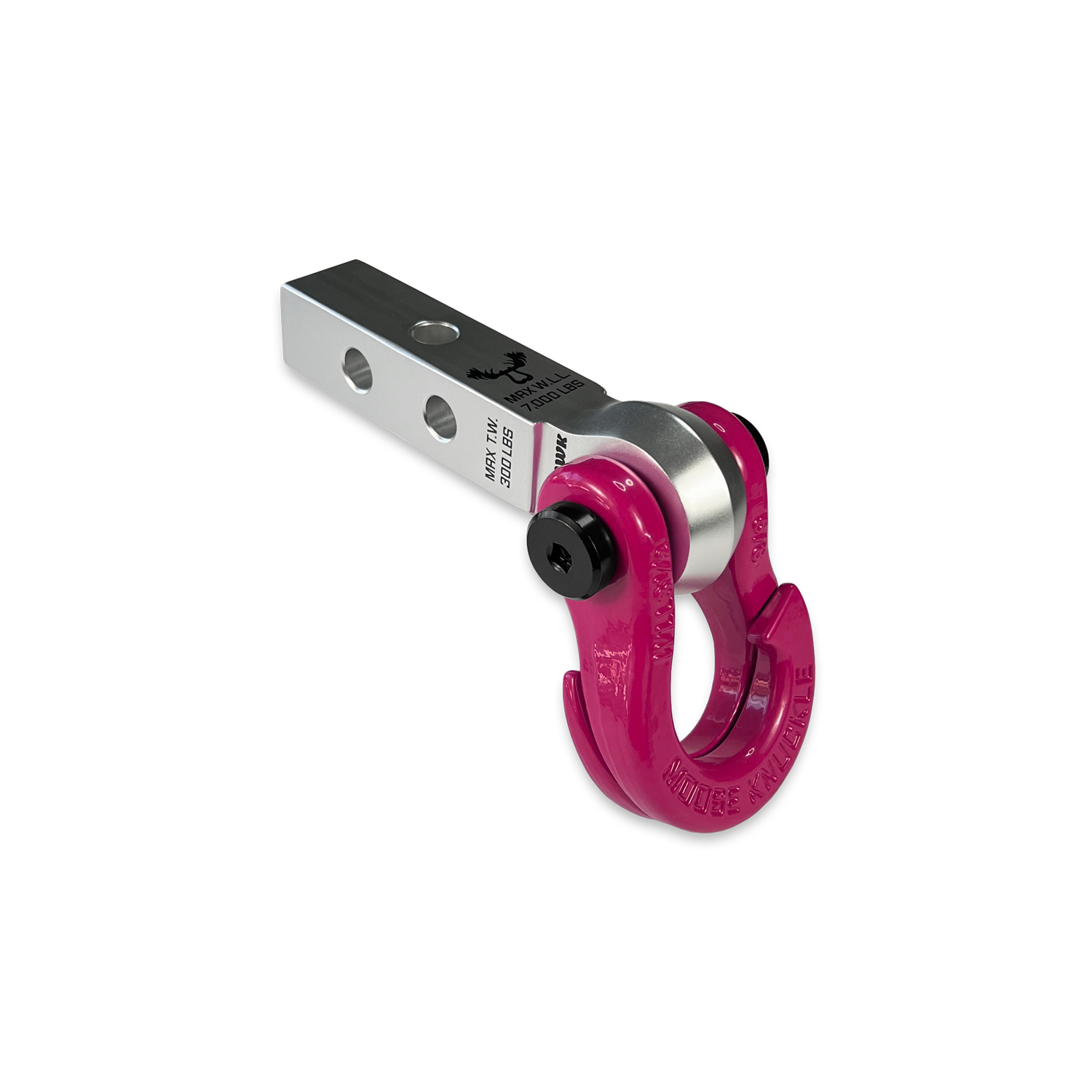 Photo of Jowl 5/8 Split Shackle and Mohawk 1.25 Receiver Combo by Forward Notion, LLC - Premium Recovery Gear for UTVs / Side by Sides