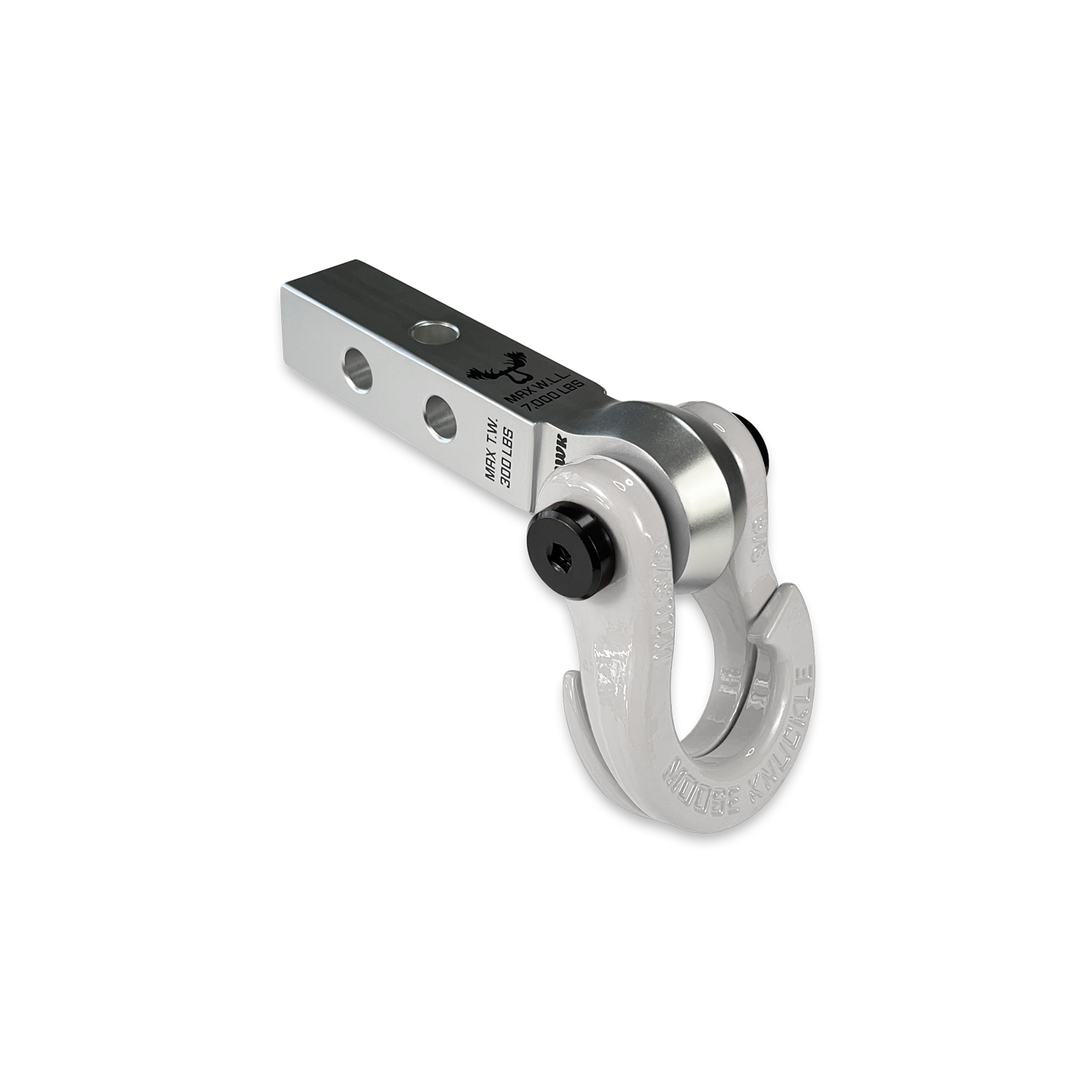 Photo of Jowl 5/8 Split Shackle and Mohawk 1.25 Receiver Combo by Forward Notion, LLC - Premium Recovery Gear for UTVs / Side by Sides