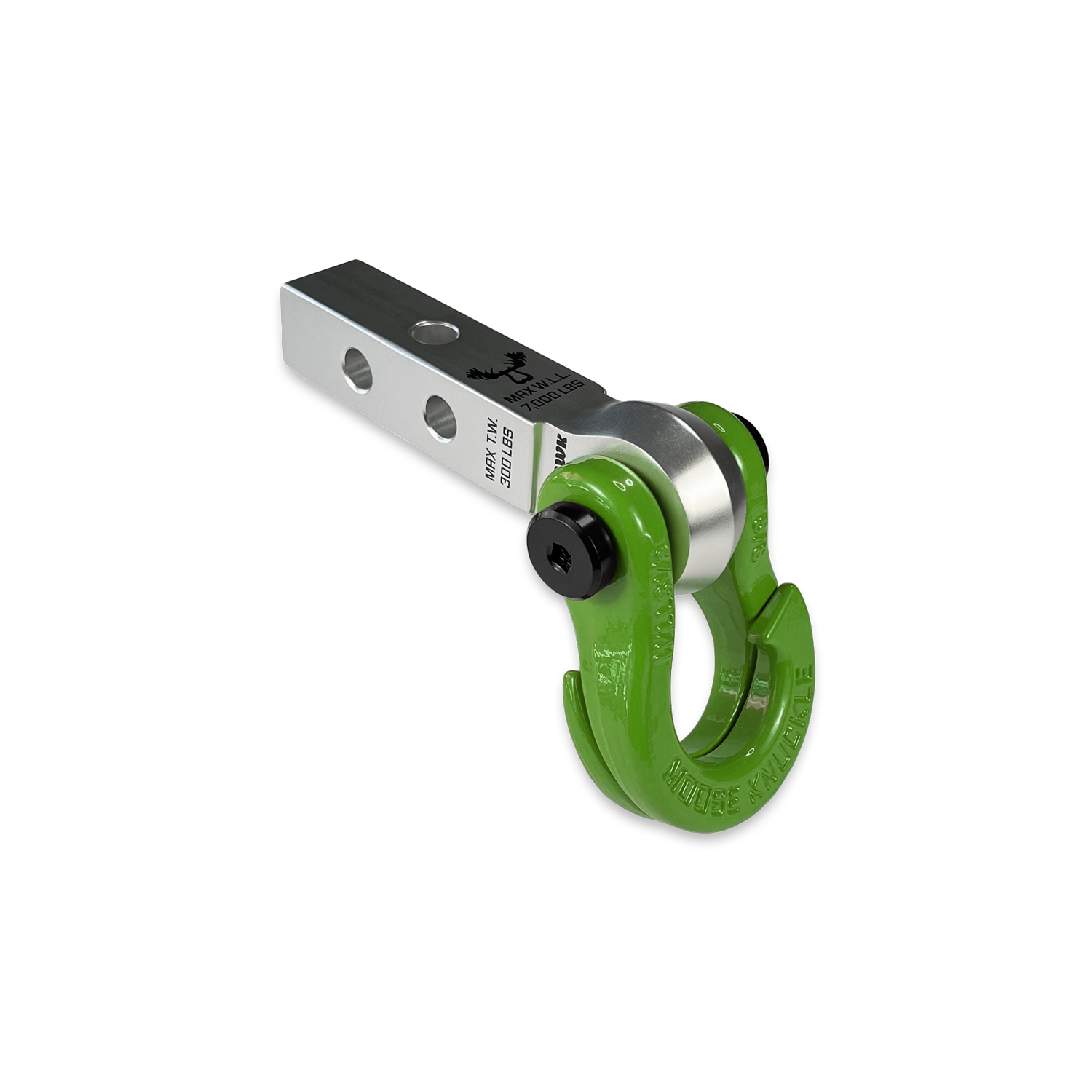 Photo of Jowl 5/8 Split Shackle and Mohawk 1.25 Receiver Combo by Forward Notion, LLC - Premium Recovery Gear for UTVs / Side by Sides