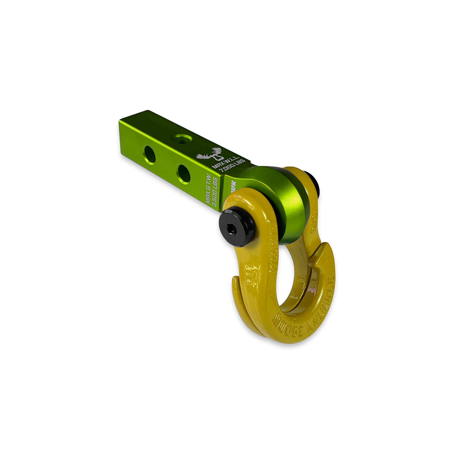 Photo of Jowl 5/8 Split Shackle and Mohawk 1.25 Receiver Combo by Forward Notion, LLC - Premium Recovery Gear for UTVs / Side by Sides