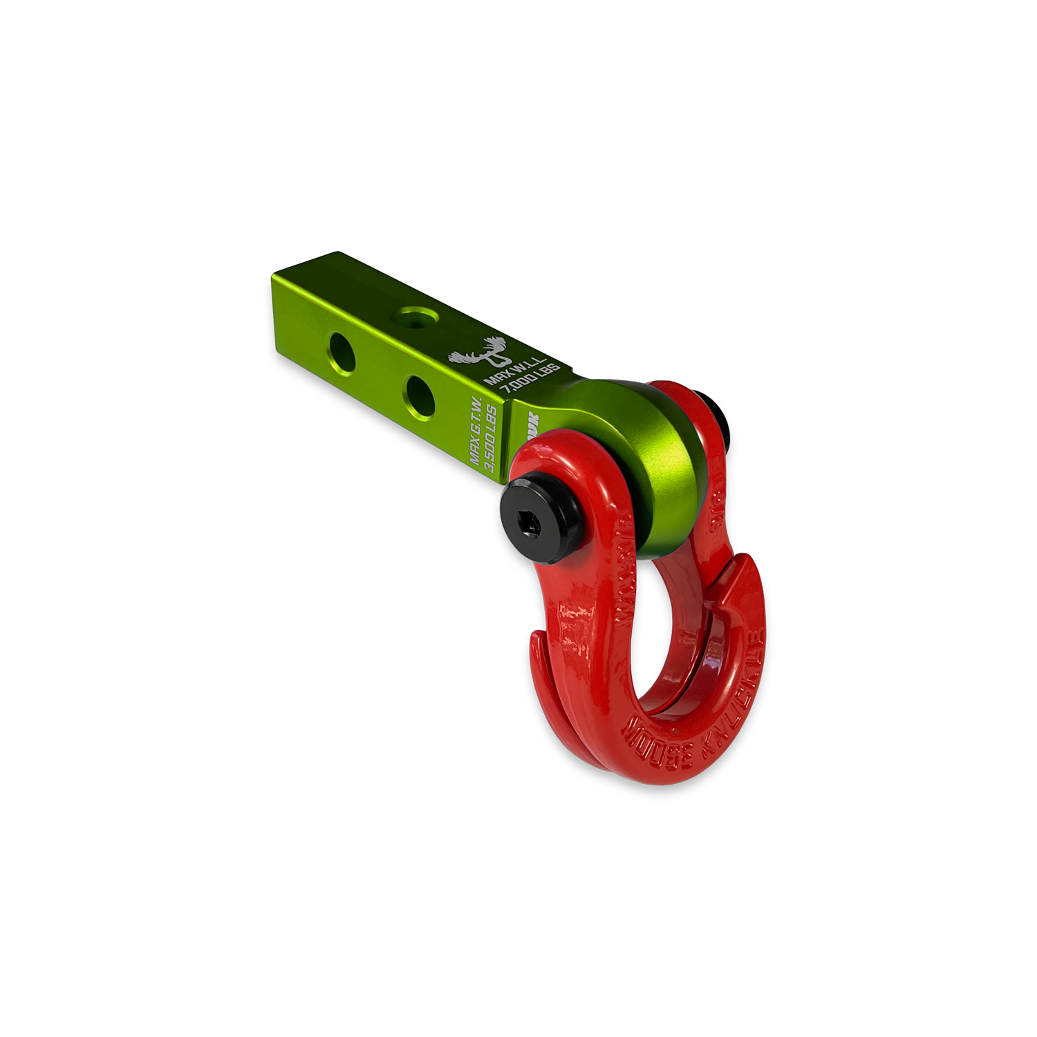 Photo of Jowl 5/8 Split Shackle and Mohawk 1.25 Receiver Combo by Forward Notion, LLC - Premium Recovery Gear for UTVs / Side by Sides