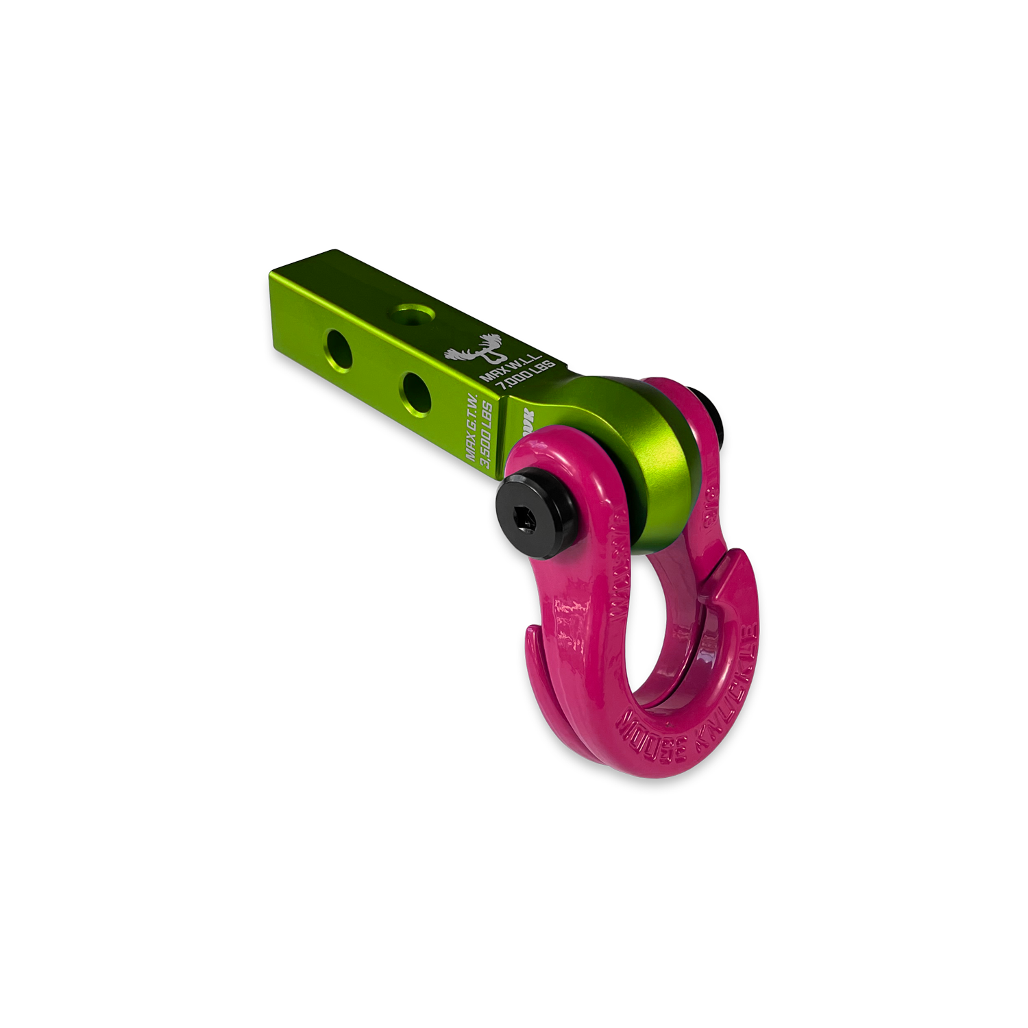 Photo of Jowl 5/8 Split Shackle and Mohawk 1.25 Receiver Combo by Forward Notion, LLC - Premium Recovery Gear for UTVs / Side by Sides