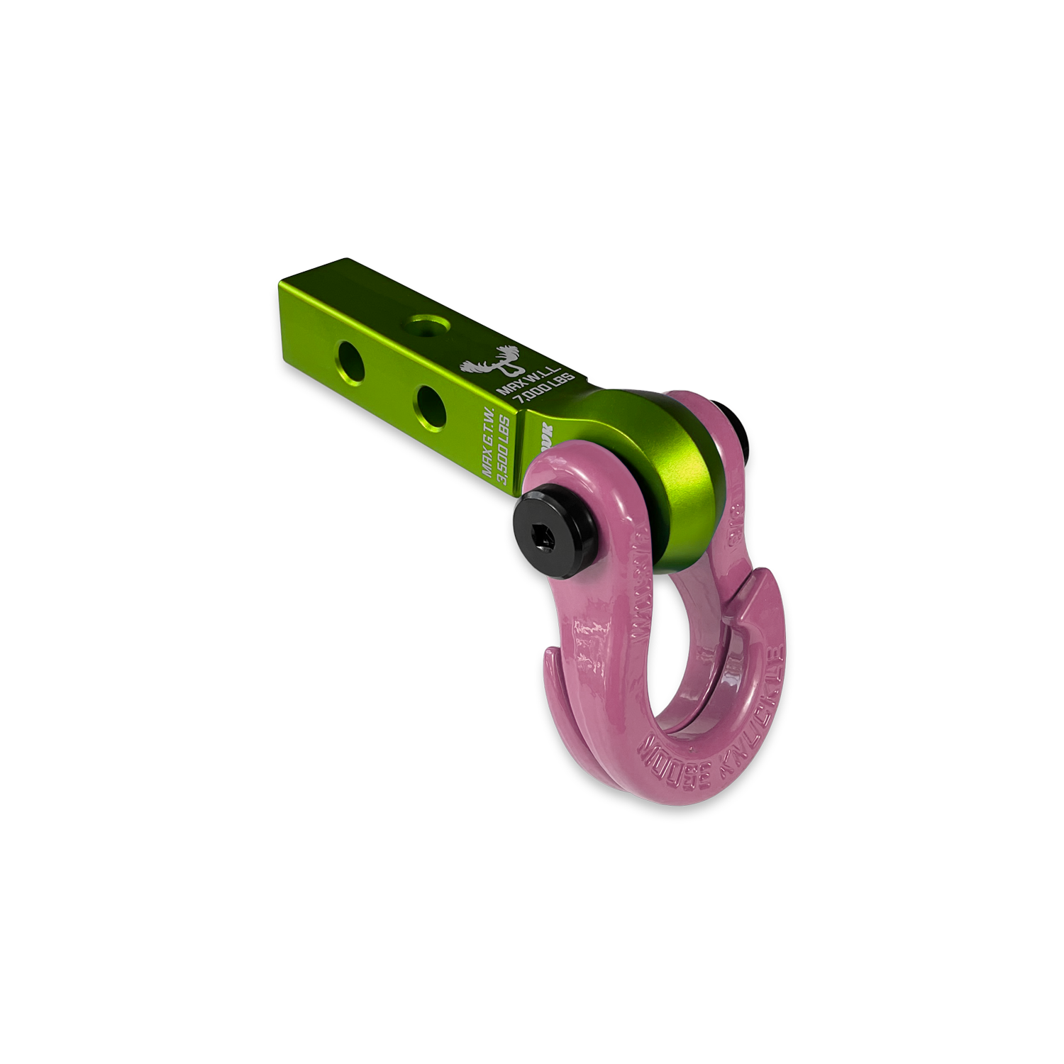 Photo of Jowl 5/8 Split Shackle and Mohawk 1.25 Receiver Combo by Forward Notion, LLC - Premium Recovery Gear for UTVs / Side by Sides