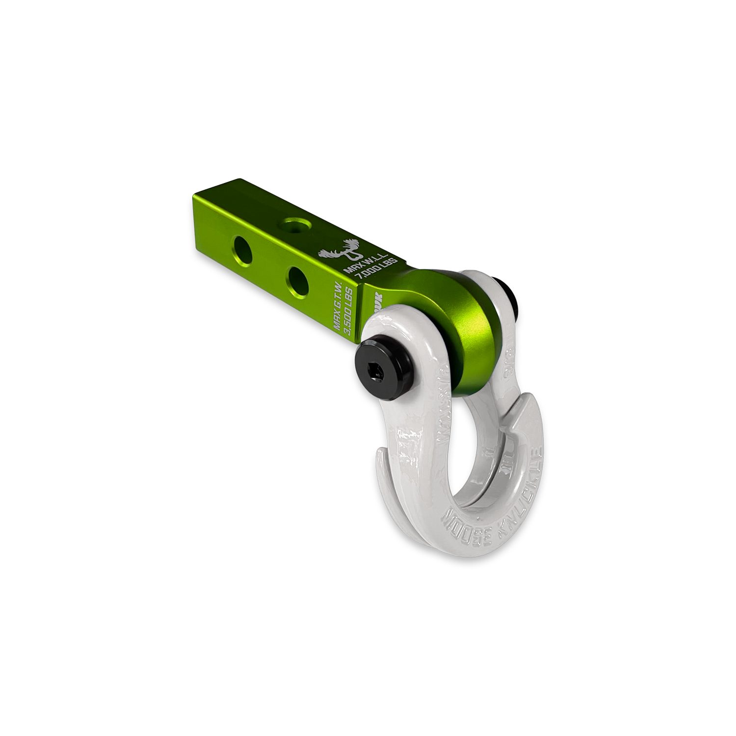 Photo of Jowl 5/8 Split Shackle and Mohawk 1.25 Receiver Combo by Forward Notion, LLC - Premium Recovery Gear for UTVs / Side by Sides
