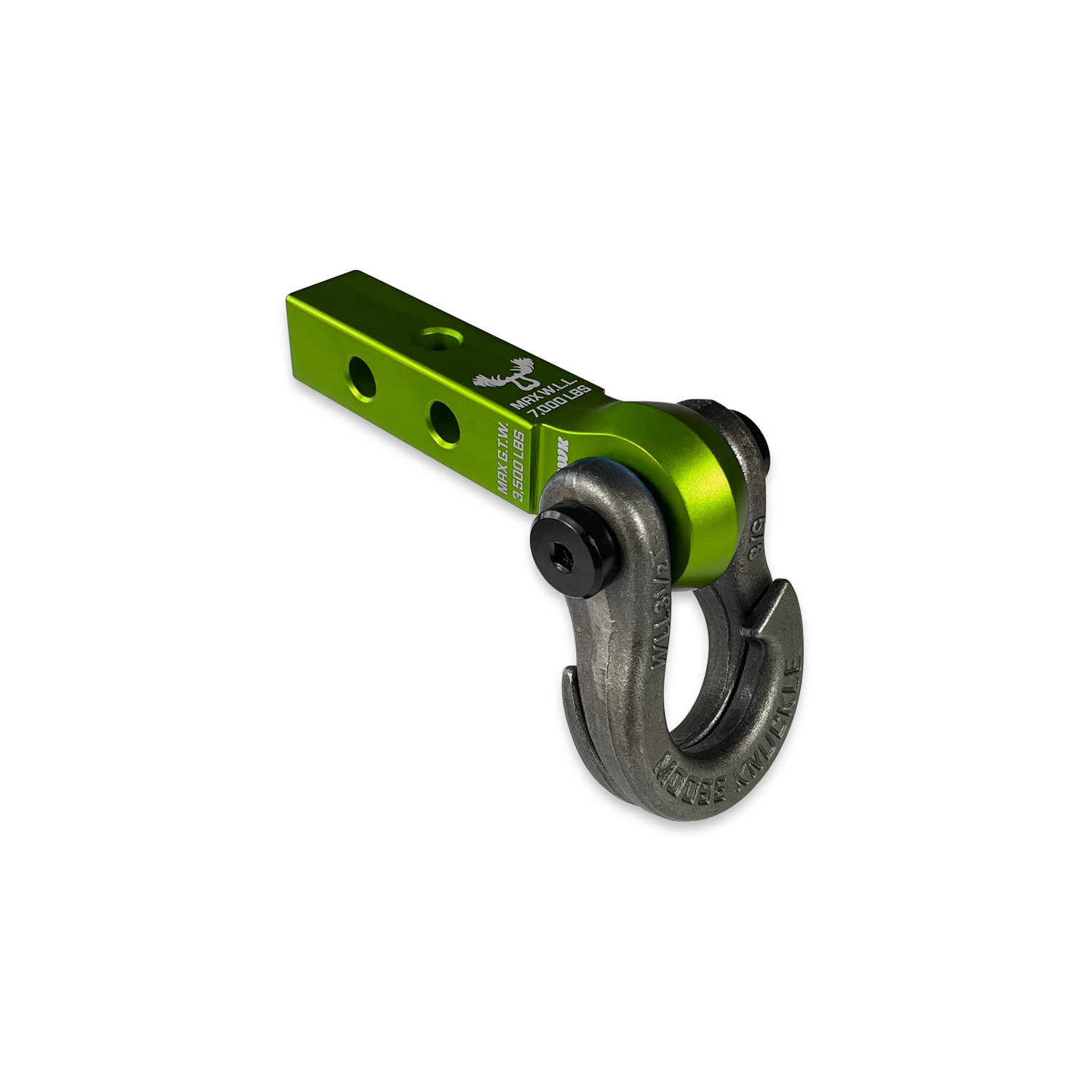 Photo of Jowl 5/8 Split Shackle and Mohawk 1.25 Receiver Combo by Forward Notion, LLC - Premium Recovery Gear for UTVs / Side by Sides