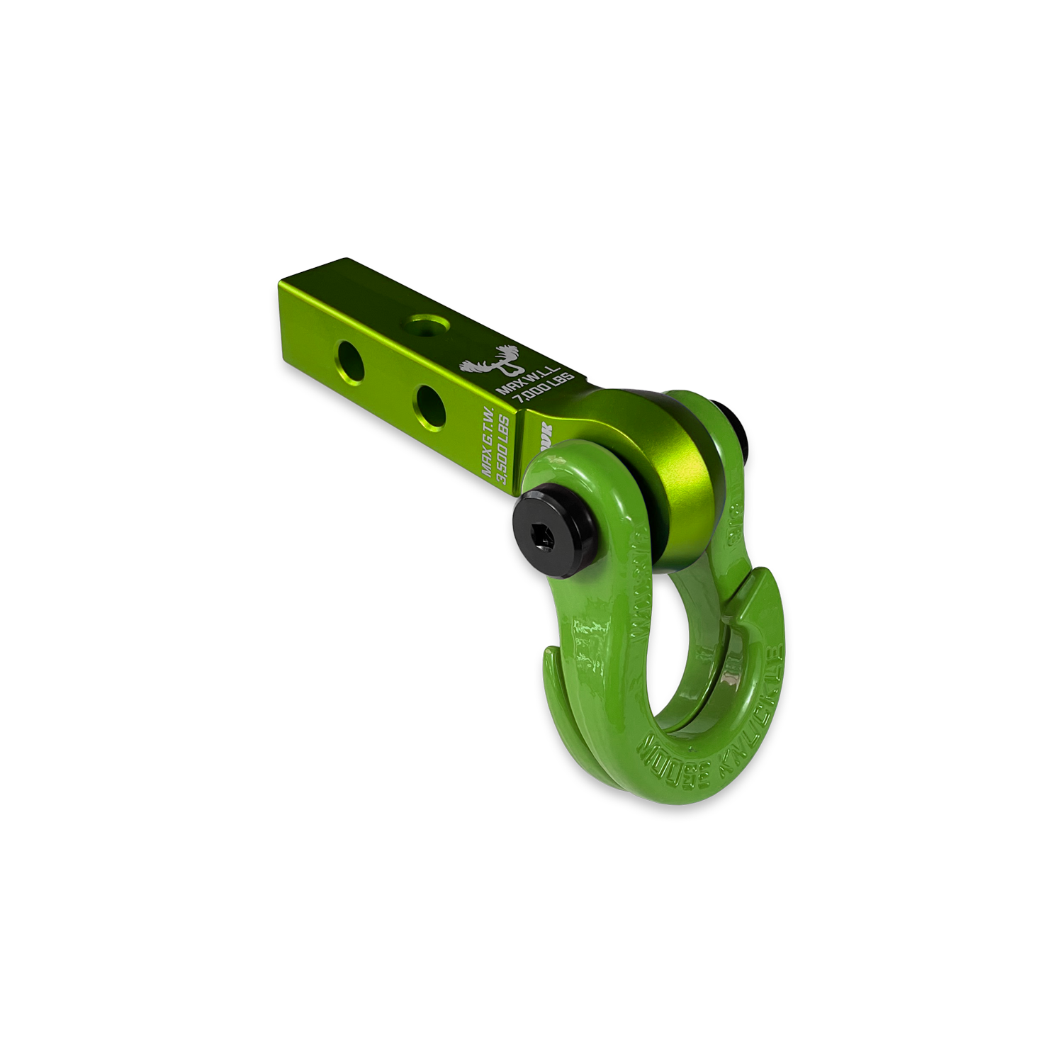 Photo of Jowl 5/8 Split Shackle and Mohawk 1.25 Receiver Combo by Forward Notion, LLC - Premium Recovery Gear for UTVs / Side by Sides
