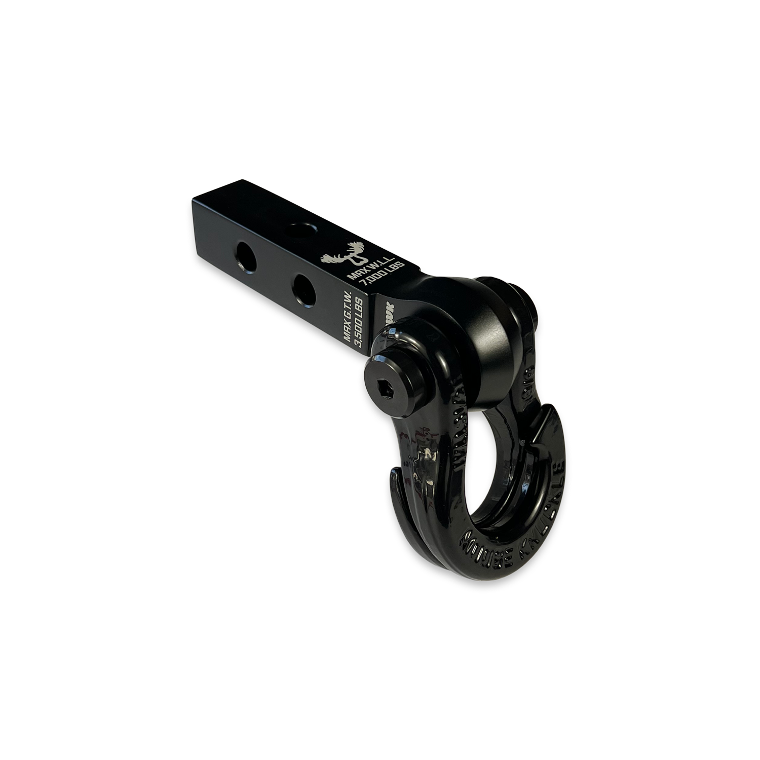 Photo of Jowl 5/8 Split Shackle and Mohawk 1.25 Receiver Combo by Forward Notion, LLC - Premium Recovery Gear for UTVs / Side by Sides
