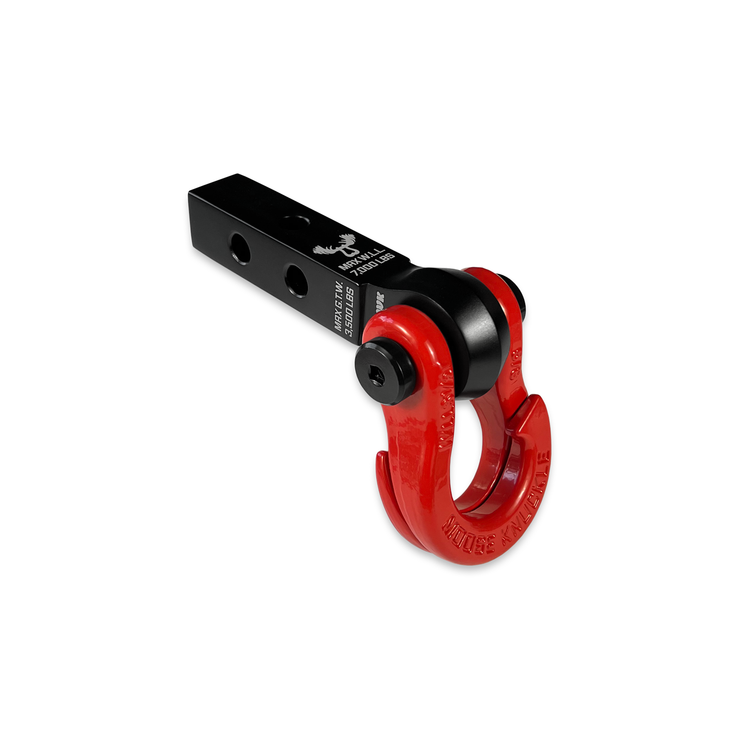 Photo of Jowl 5/8 Split Shackle and Mohawk 1.25 Receiver Combo by Forward Notion, LLC - Premium Recovery Gear for UTVs / Side by Sides