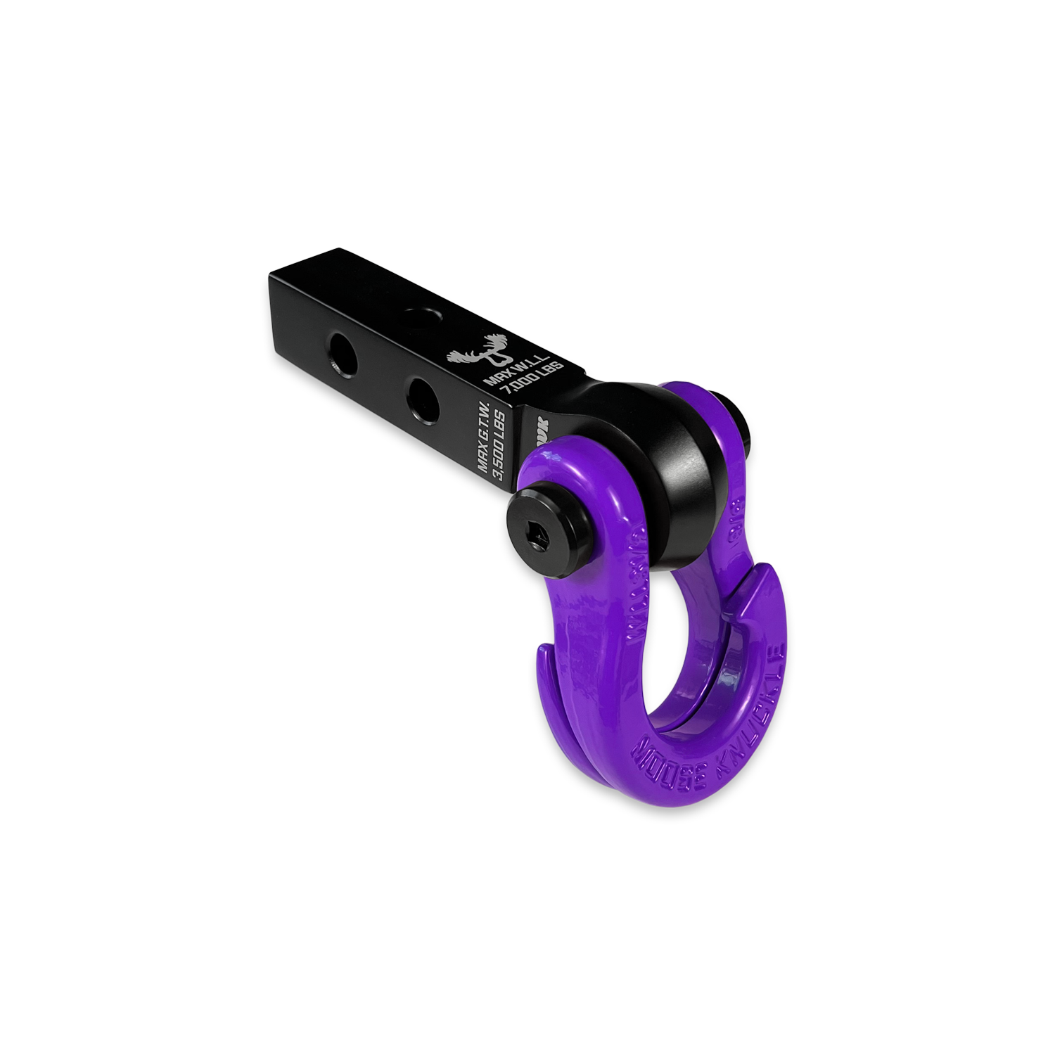 Photo of Jowl 5/8 Split Shackle and Mohawk 1.25 Receiver Combo by Forward Notion, LLC - Premium Recovery Gear for UTVs / Side by Sides