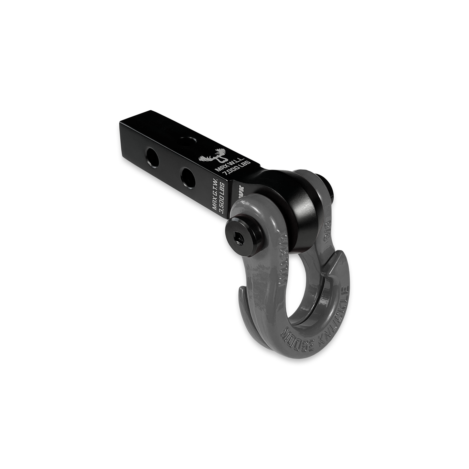 Photo of Jowl 5/8 Split Shackle and Mohawk 1.25 Receiver Combo by Forward Notion, LLC - Premium Recovery Gear for UTVs / Side by Sides