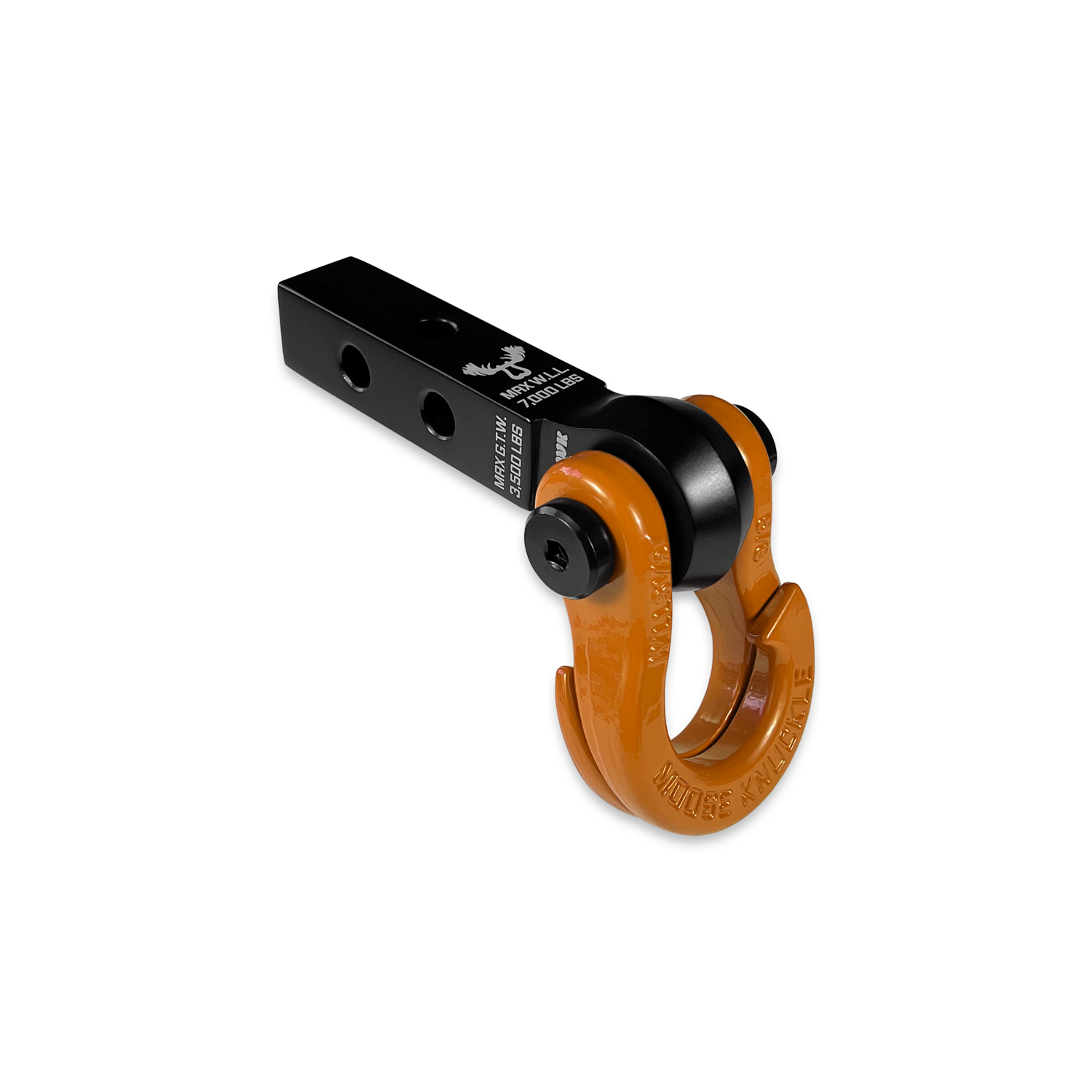 Photo of Jowl 5/8 Split Shackle and Mohawk 1.25 Receiver Combo by Forward Notion, LLC - Premium Recovery Gear for UTVs / Side by Sides