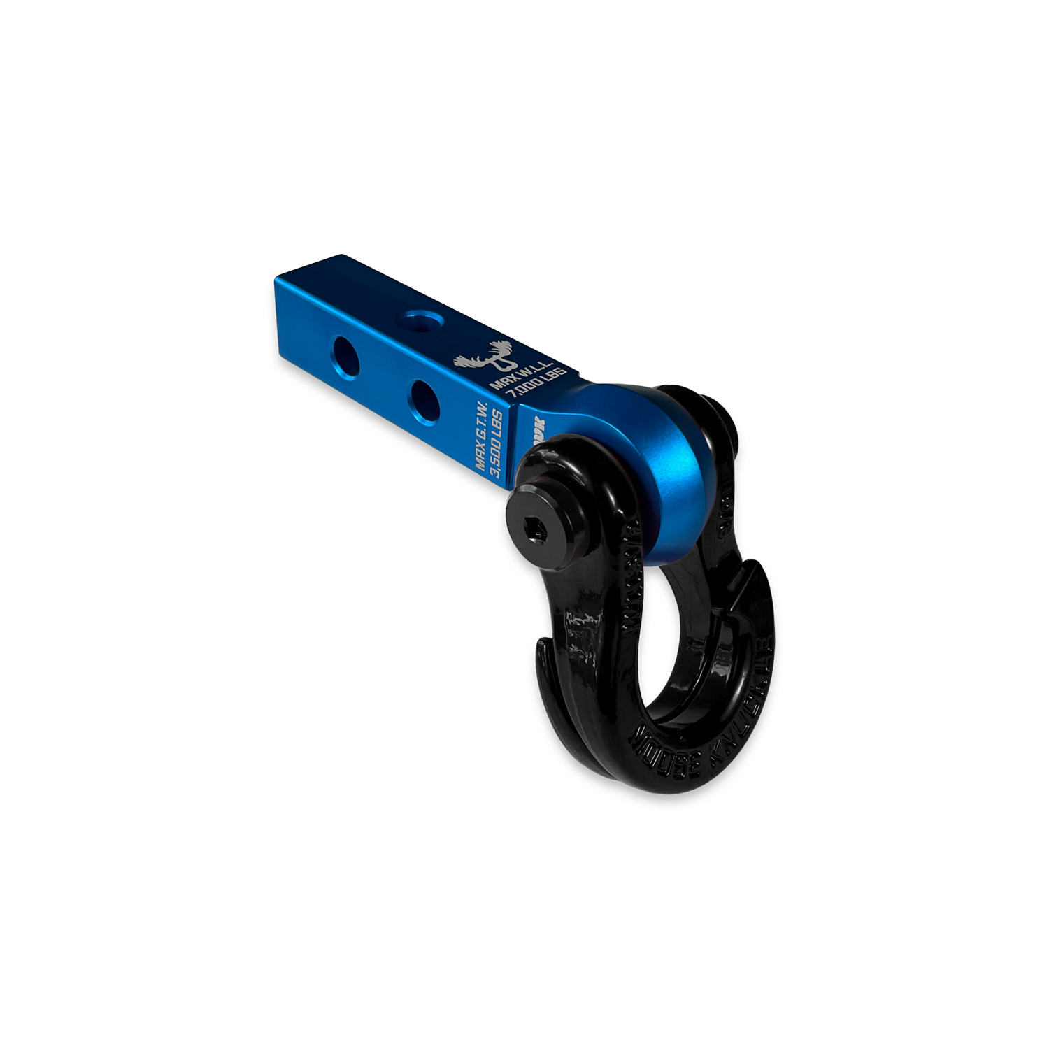 Photo of Jowl 5/8 Split Shackle and Mohawk 1.25 Receiver Combo by Forward Notion, LLC - Premium Recovery Gear for UTVs / Side by Sides