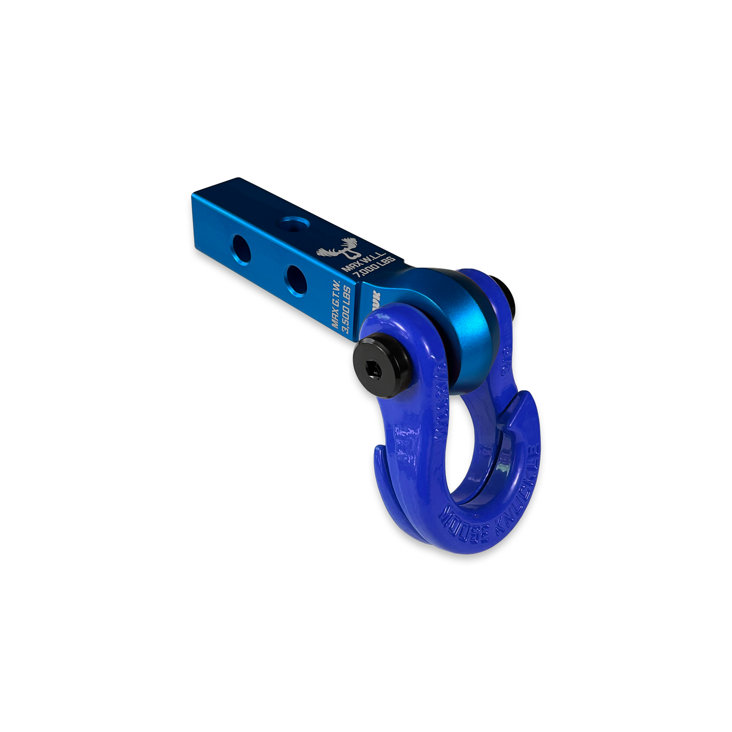 Photo of Jowl 5/8 Split Shackle and Mohawk 1.25 Receiver Combo by Forward Notion, LLC - Premium Recovery Gear for UTVs / Side by Sides