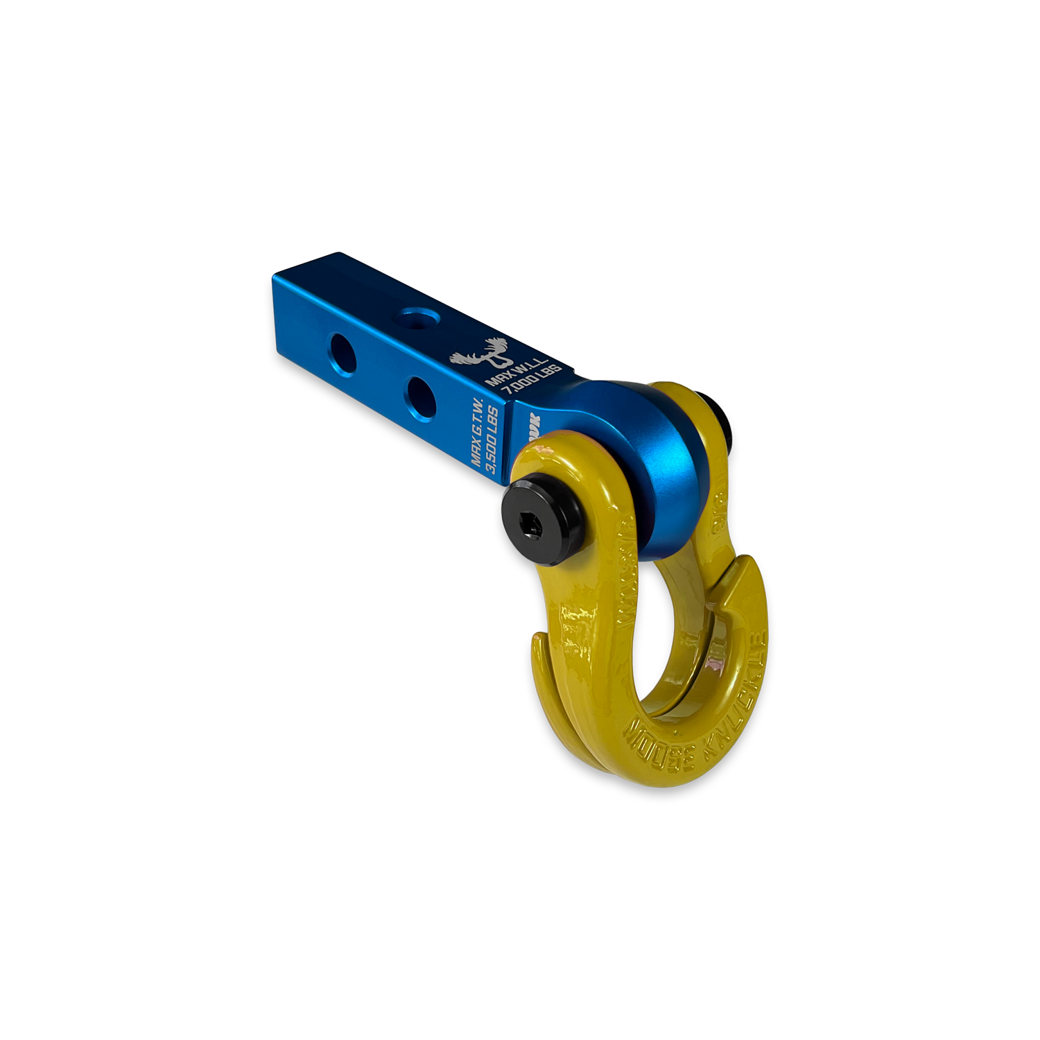 Photo of Jowl 5/8 Split Shackle and Mohawk 1.25 Receiver Combo by Forward Notion, LLC - Premium Recovery Gear for UTVs / Side by Sides