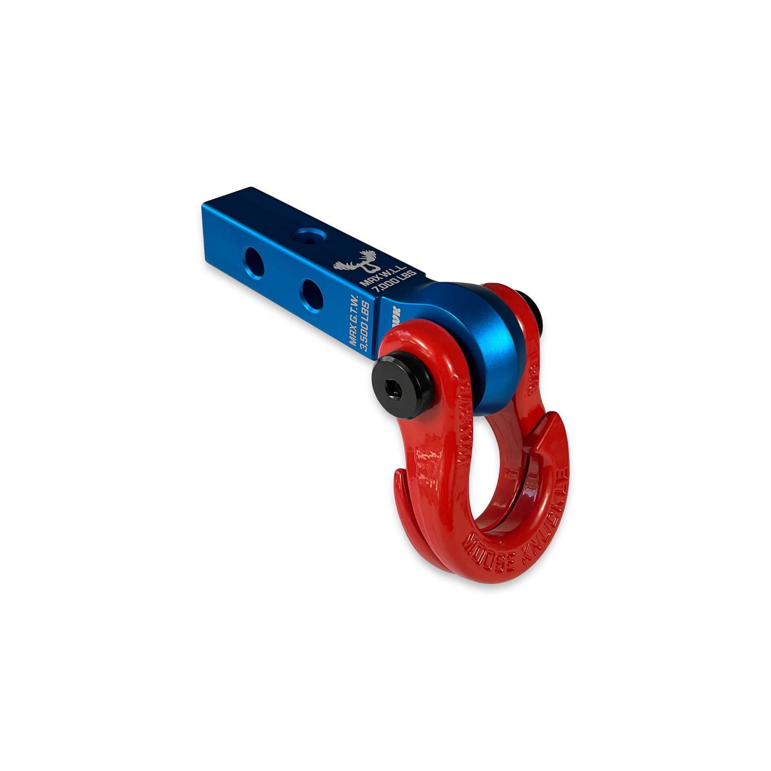 Photo of Jowl 5/8 Split Shackle and Mohawk 1.25 Receiver Combo by Forward Notion, LLC - Premium Recovery Gear for UTVs / Side by Sides