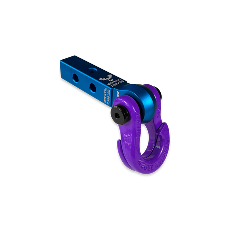 Photo of Jowl 5/8 Split Shackle and Mohawk 1.25 Receiver Combo by Forward Notion, LLC - Premium Recovery Gear for UTVs / Side by Sides