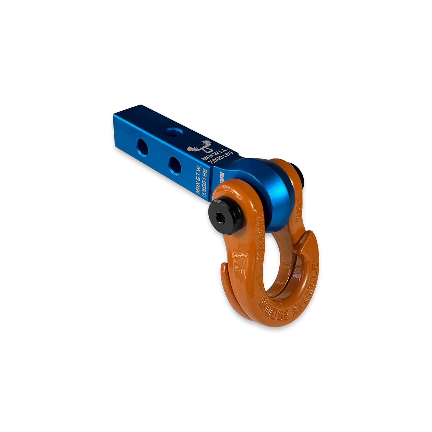 Photo of Jowl 5/8 Split Shackle and Mohawk 1.25 Receiver Combo by Forward Notion, LLC - Premium Recovery Gear for UTVs / Side by Sides