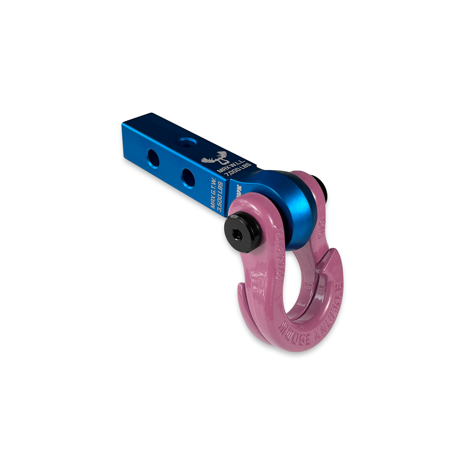 Photo of Jowl 5/8 Split Shackle and Mohawk 1.25 Receiver Combo by Forward Notion, LLC - Premium Recovery Gear for UTVs / Side by Sides
