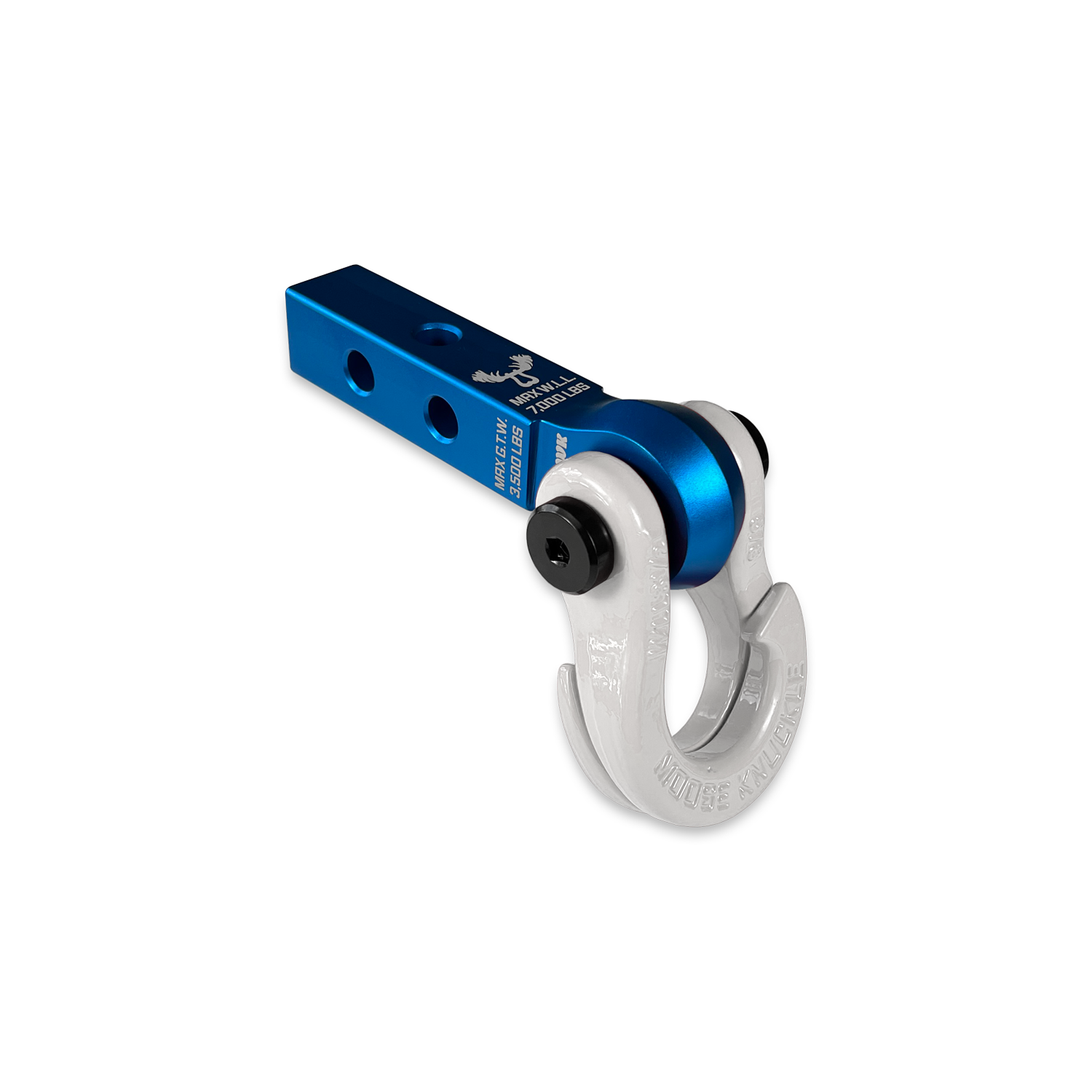 Photo of Jowl 5/8 Split Shackle and Mohawk 1.25 Receiver Combo by Forward Notion, LLC - Premium Recovery Gear for UTVs / Side by Sides