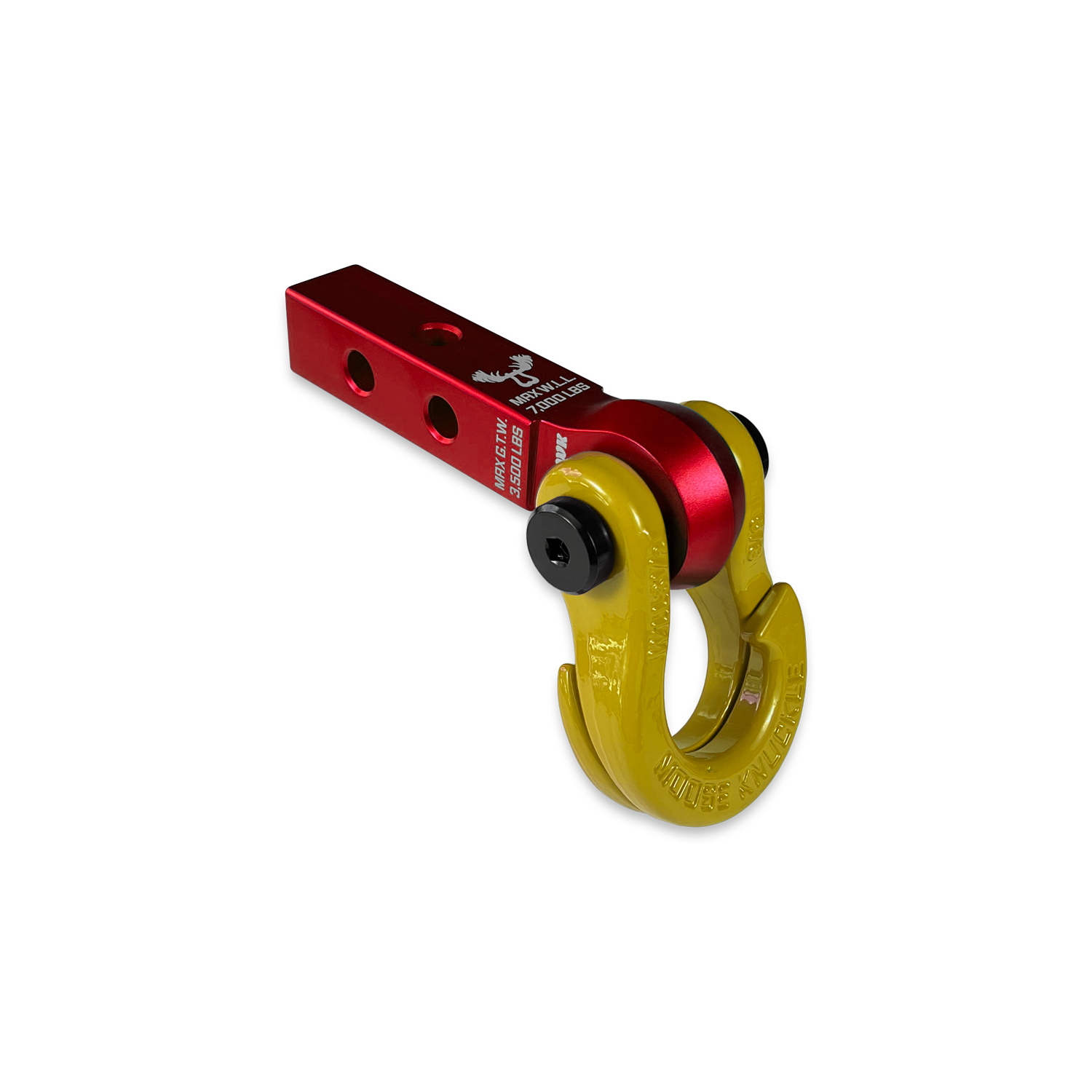 Photo of Jowl 5/8 Split Shackle and Mohawk 1.25 Receiver Combo by Forward Notion, LLC - Premium Recovery Gear for UTVs / Side by Sides