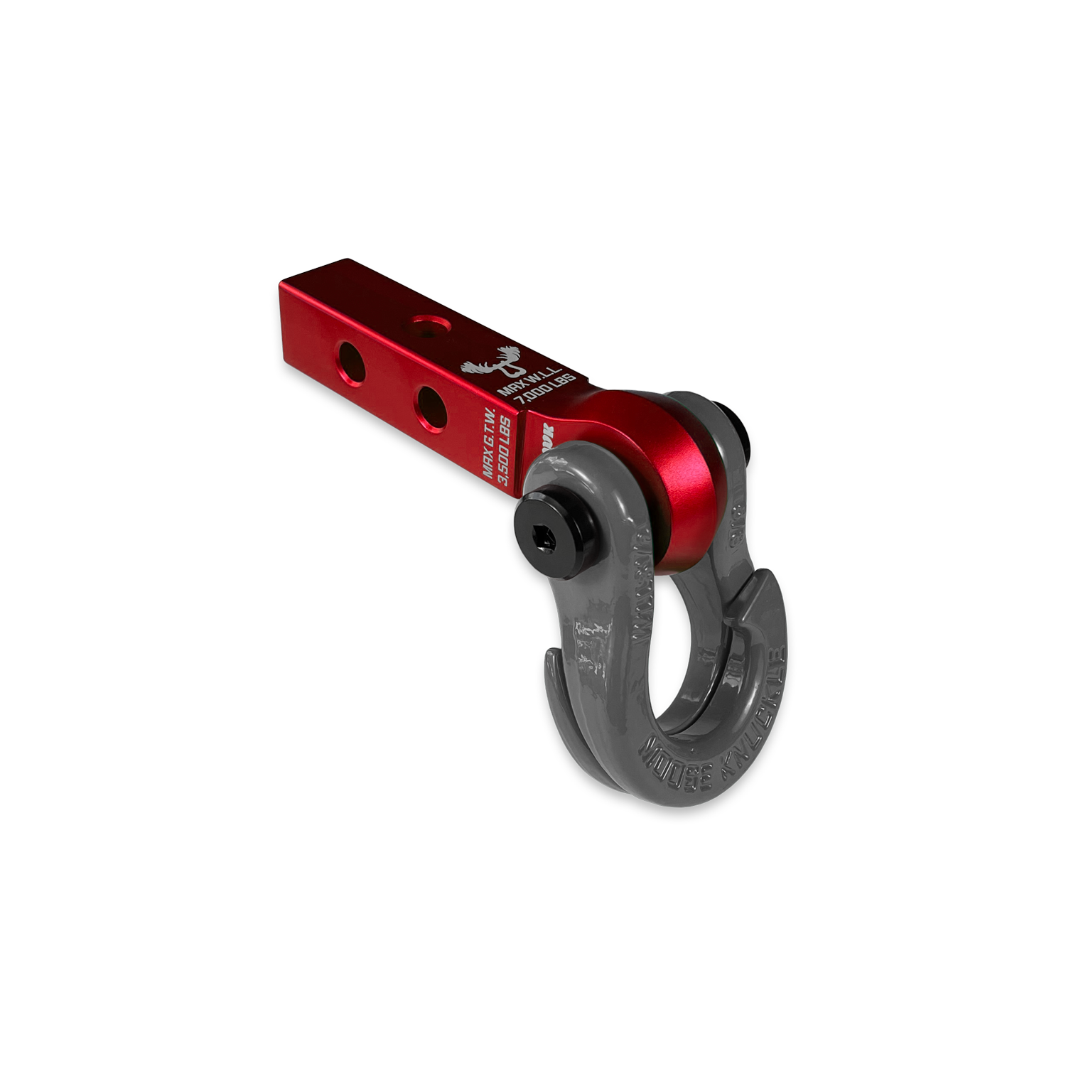 Photo of Jowl 5/8 Split Shackle and Mohawk 1.25 Receiver Combo by Forward Notion, LLC - Premium Recovery Gear for UTVs / Side by Sides
