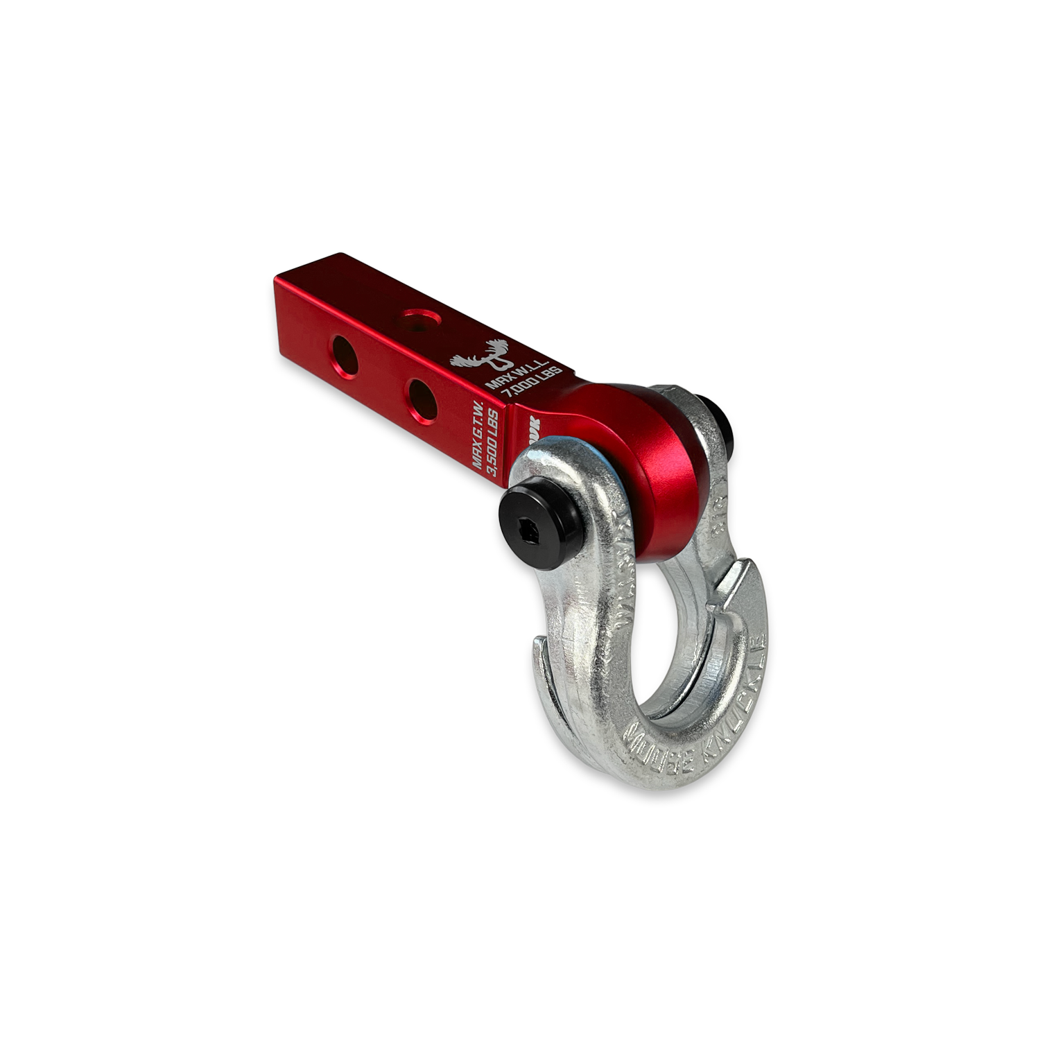 Photo of Jowl 5/8 Split Shackle and Mohawk 1.25 Receiver Combo by Forward Notion, LLC - Premium Recovery Gear for UTVs / Side by Sides