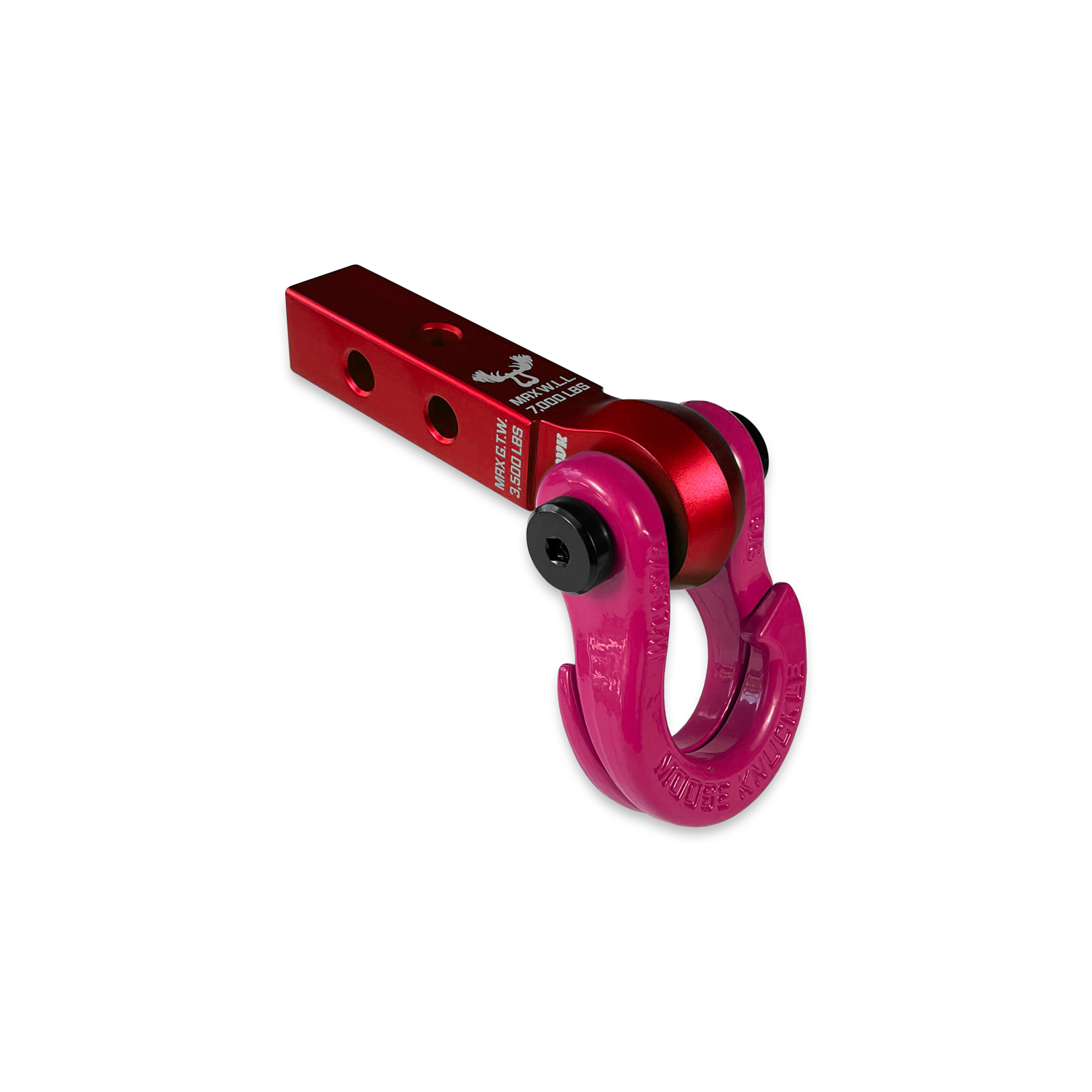 Photo of Jowl 5/8 Split Shackle and Mohawk 1.25 Receiver Combo by Forward Notion, LLC - Premium Recovery Gear for UTVs / Side by Sides
